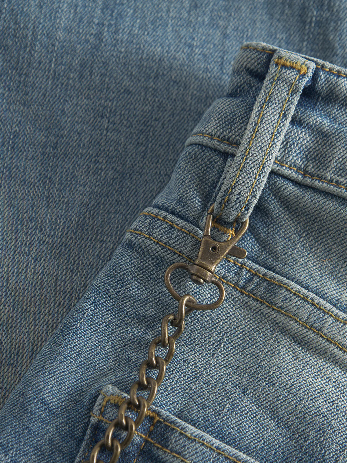 GABalex Cros Cropped - Lt. Blue Denim - Image 4