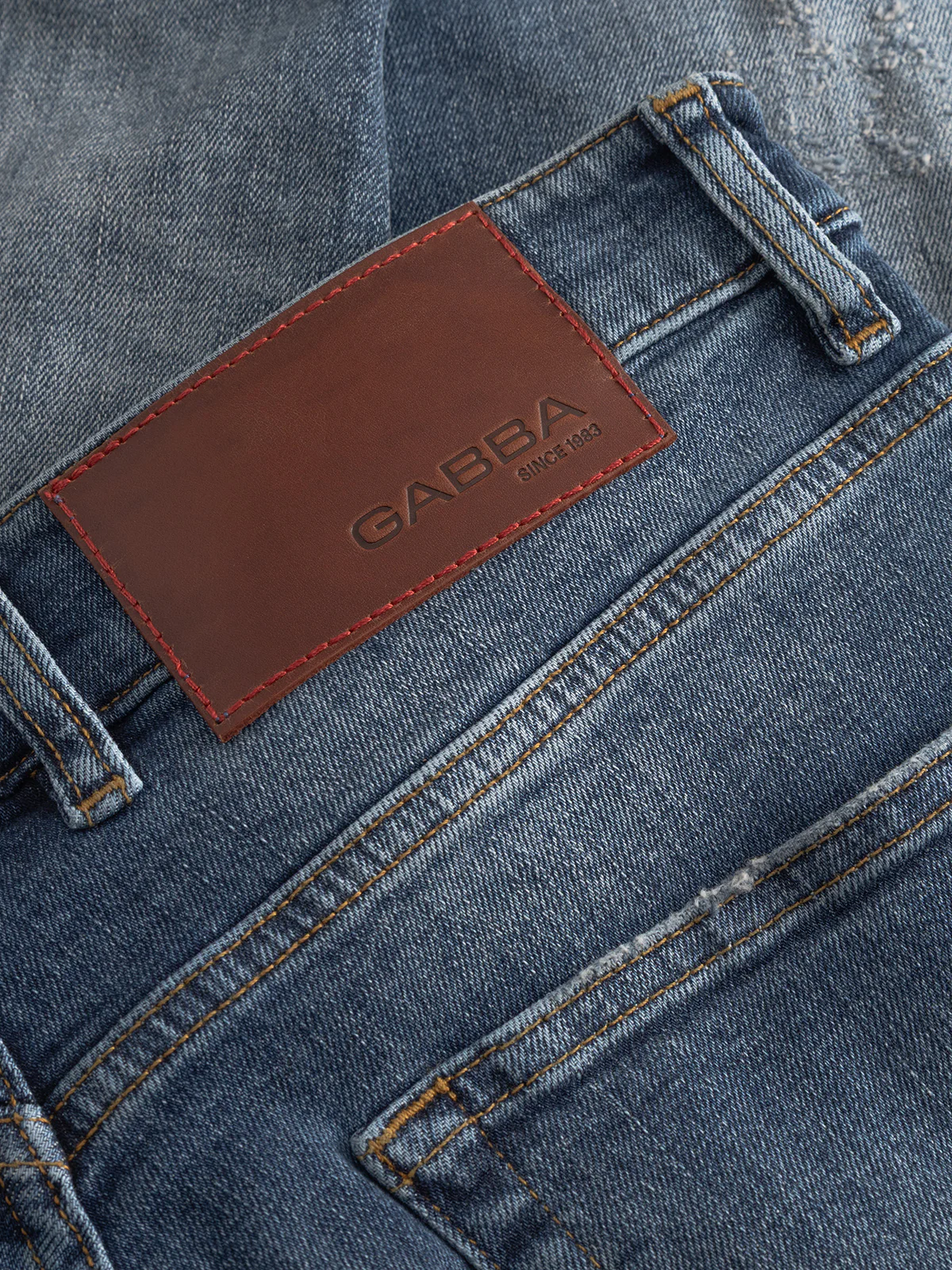 GABalex Cros Cropped - Mid Blue Denim - Image 13