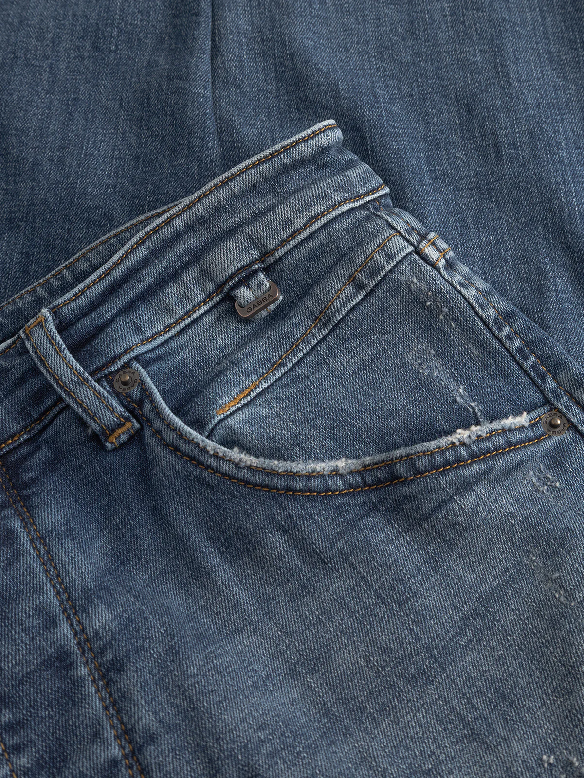 GABalex Cros Cropped - Mid Blue Denim - Image 22