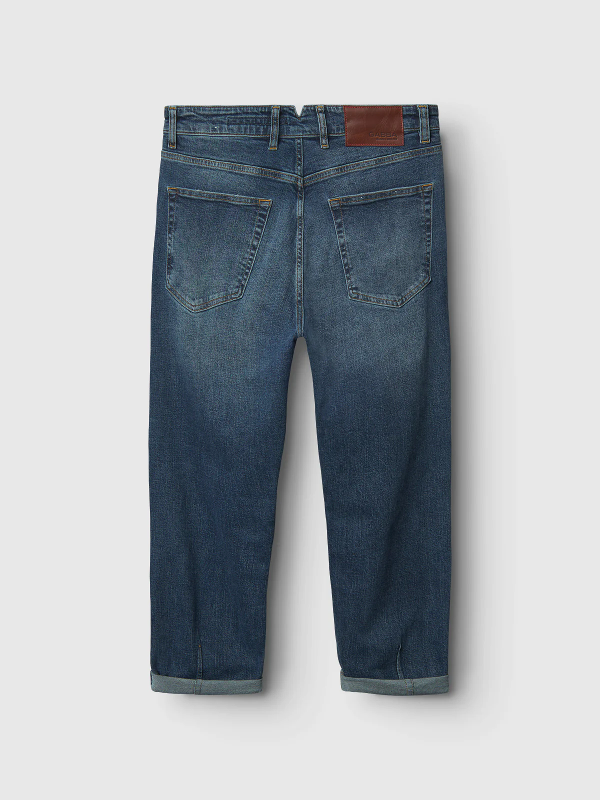 GABalex Cros Cropped - Mid Blue Denim - Image 3