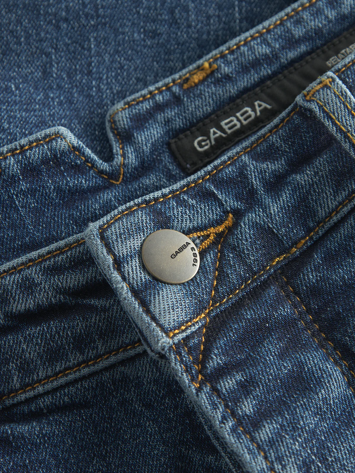 GABalex Cros Cropped - Mid Blue Denim - Image 5