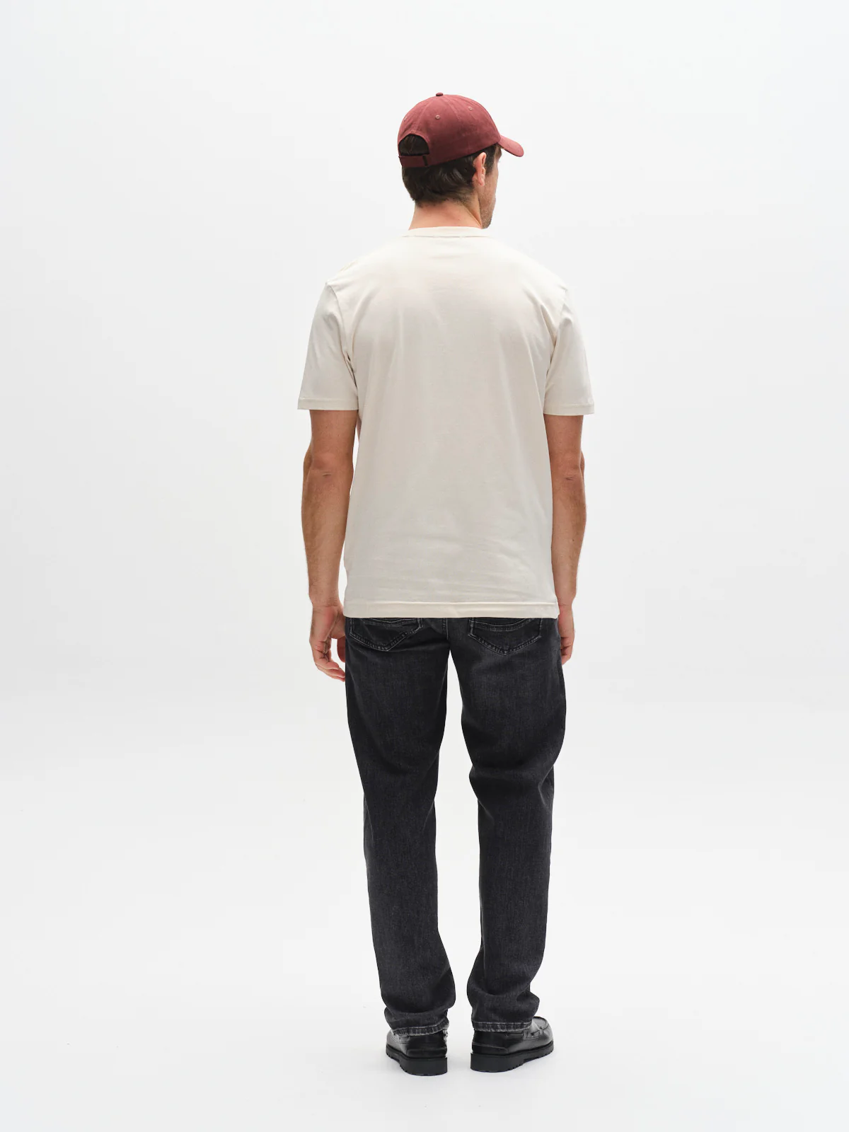 GABdune Logo GOTS SS T-Shirt - Birch - Image 23
