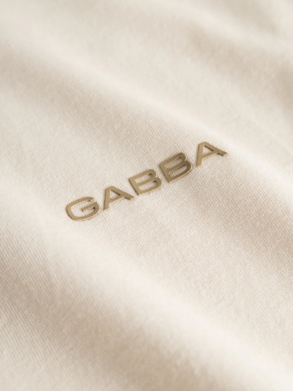 GABdune Logo GOTS SS T-Shirt - Birch - Image 24