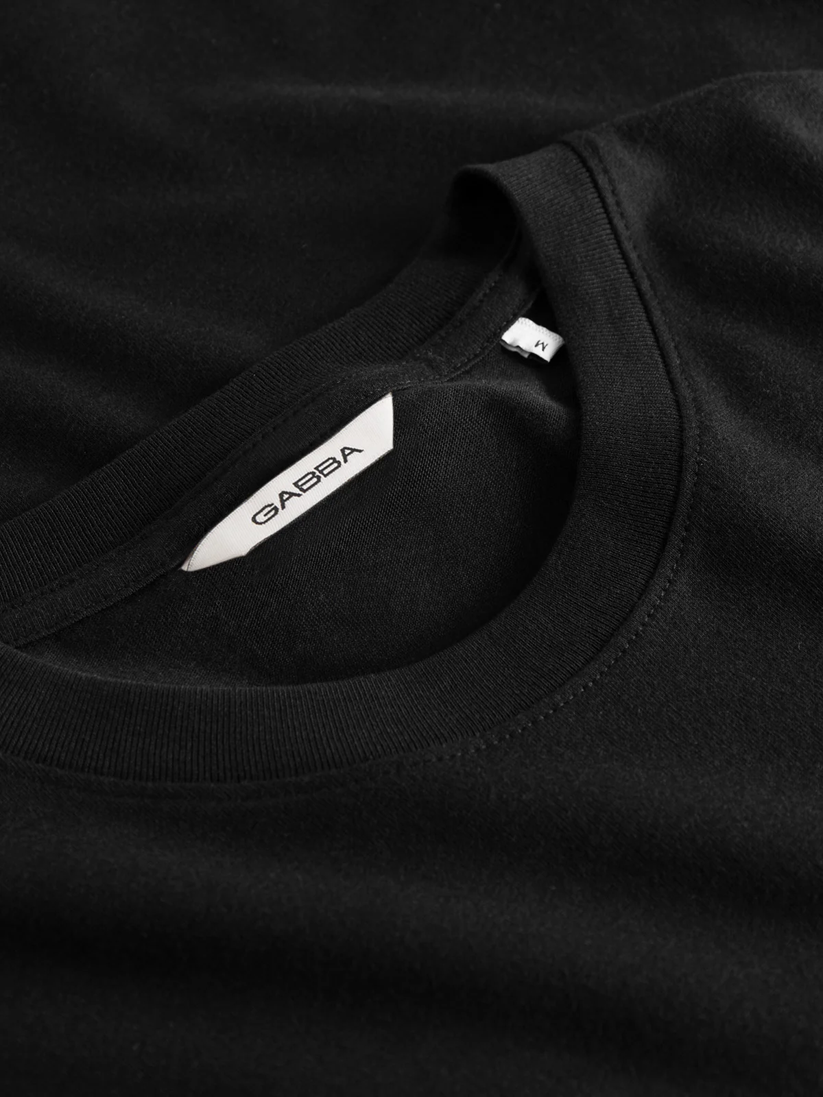 GABdune Logo GOTS SS T-Shirt - Black - Image 11