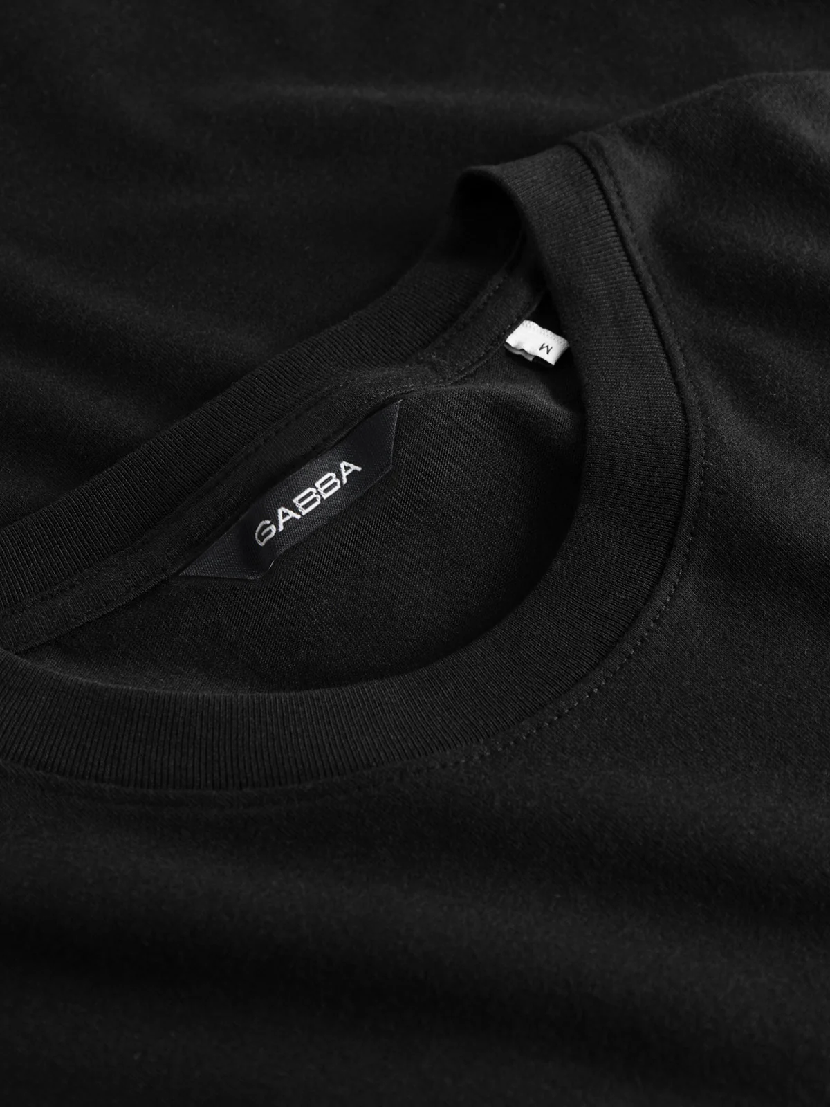 GABdune Logo GOTS SS T-Shirt - Black - Image 5