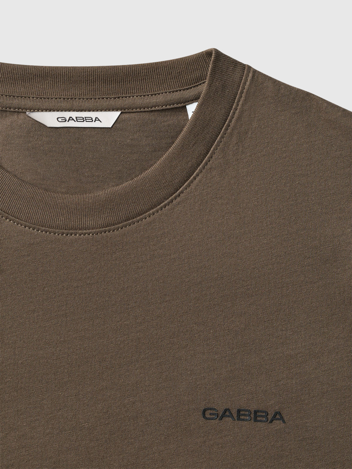 GABdune Logo GOTS SS T-Shirt - Crocodile - Image 7