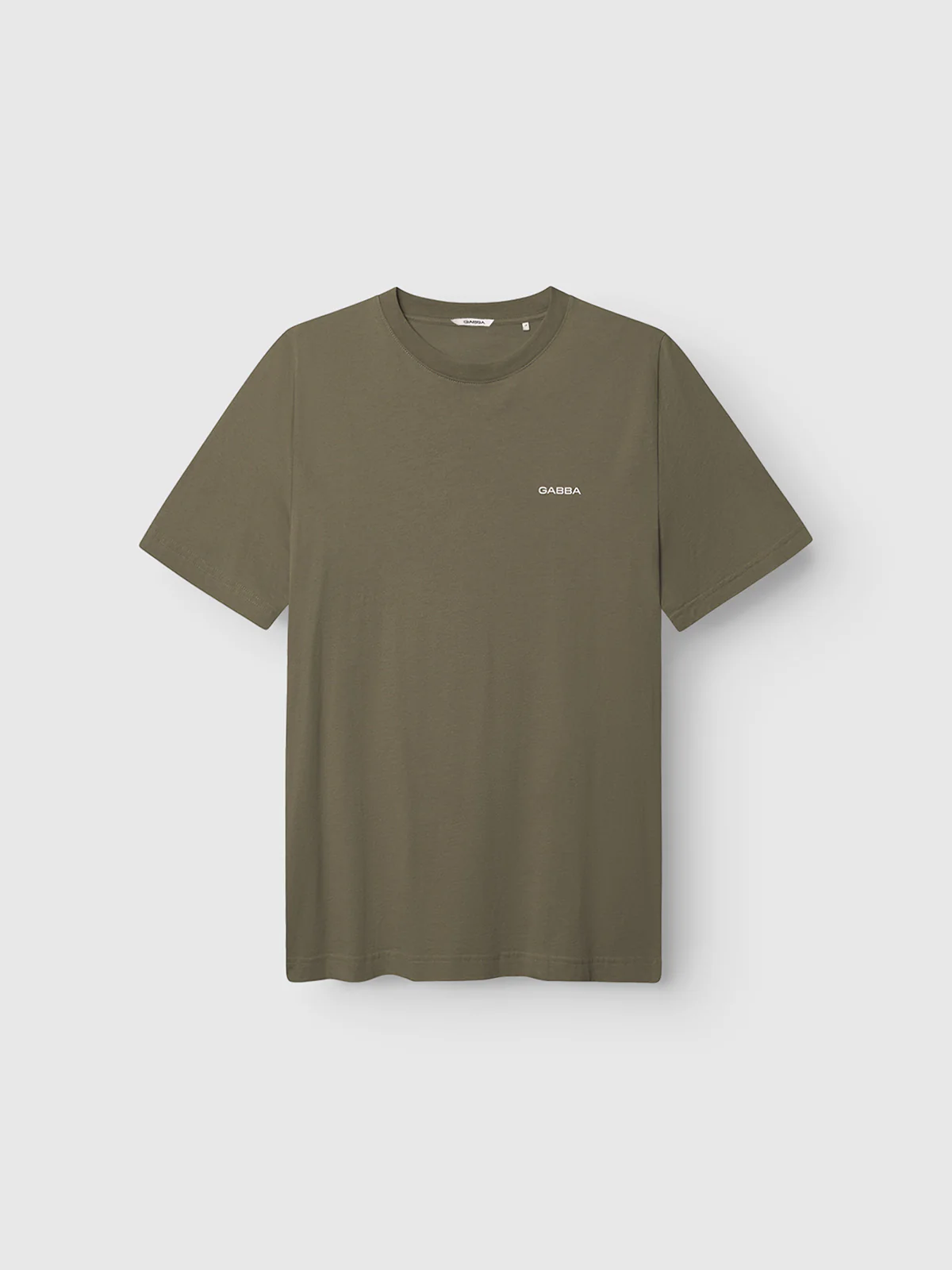 GABdune Logo GOTS SS T-Shirt - Deep Lichen Green - Image 20