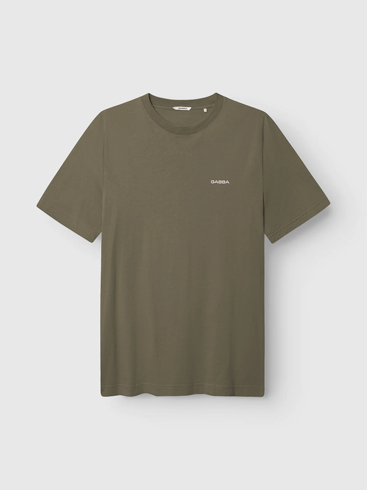 GABdune Logo GOTS SS T-Shirt - Deep Lichen Green - Image 21