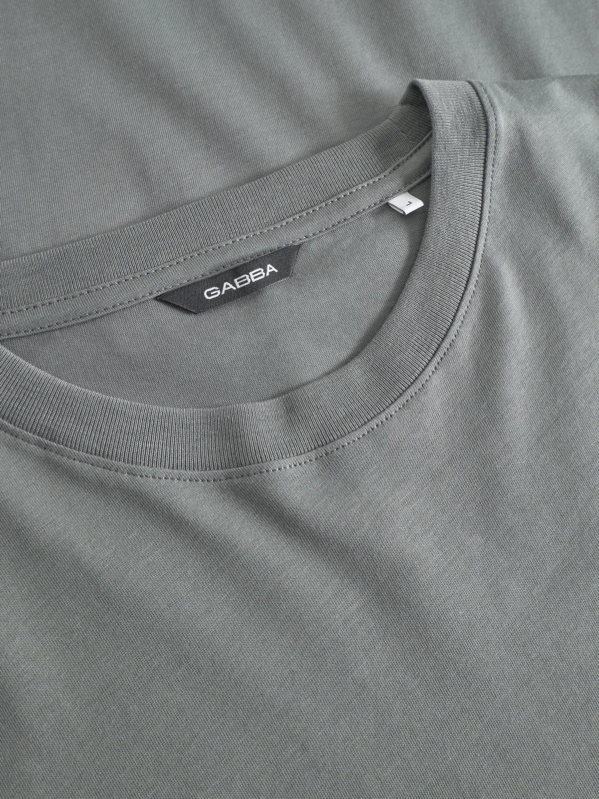 GABdune Logo GOTS SS T-Shirt - Dust Sage Green - Image 10