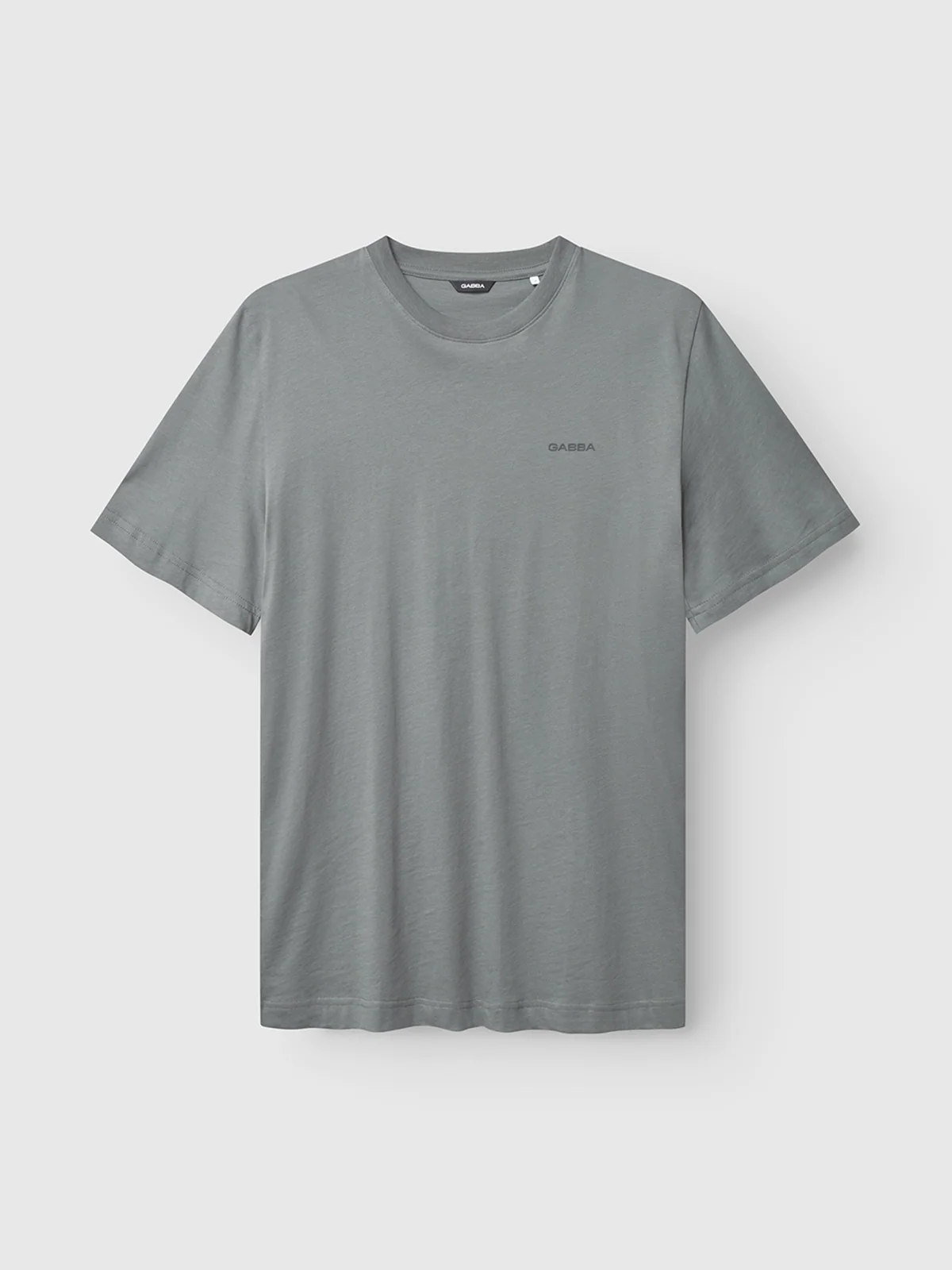 GABdune Logo GOTS SS T-Shirt - Dust Sage Green - Image 6
