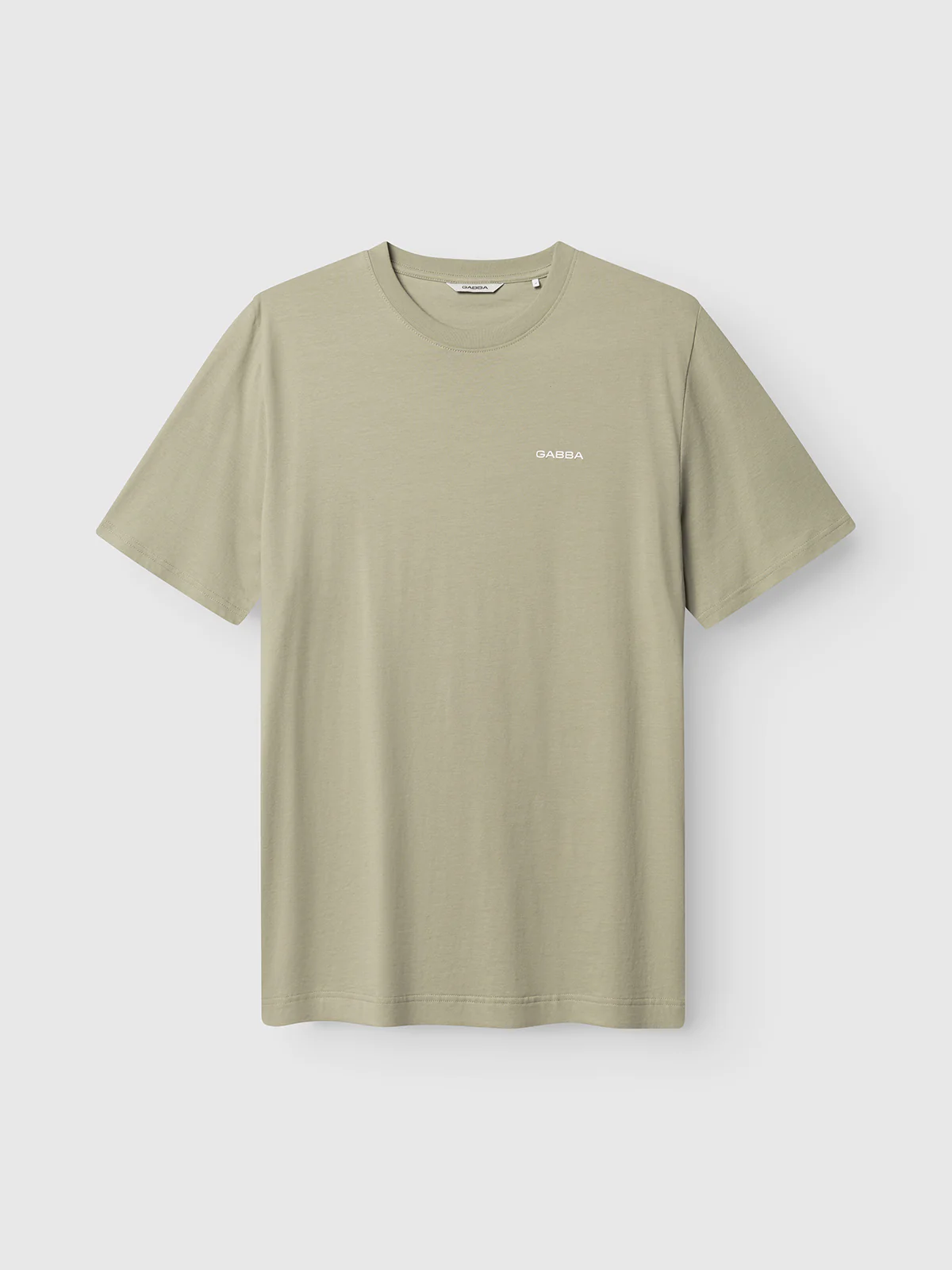 GABdune Logo GOTS SS T-Shirt - Light Green