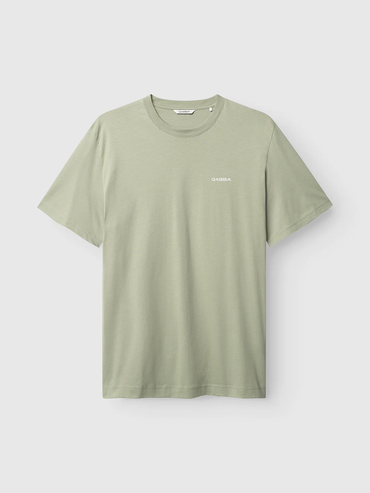 GABdune Logo GOTS SS T-Shirt - Light Green - Image 17