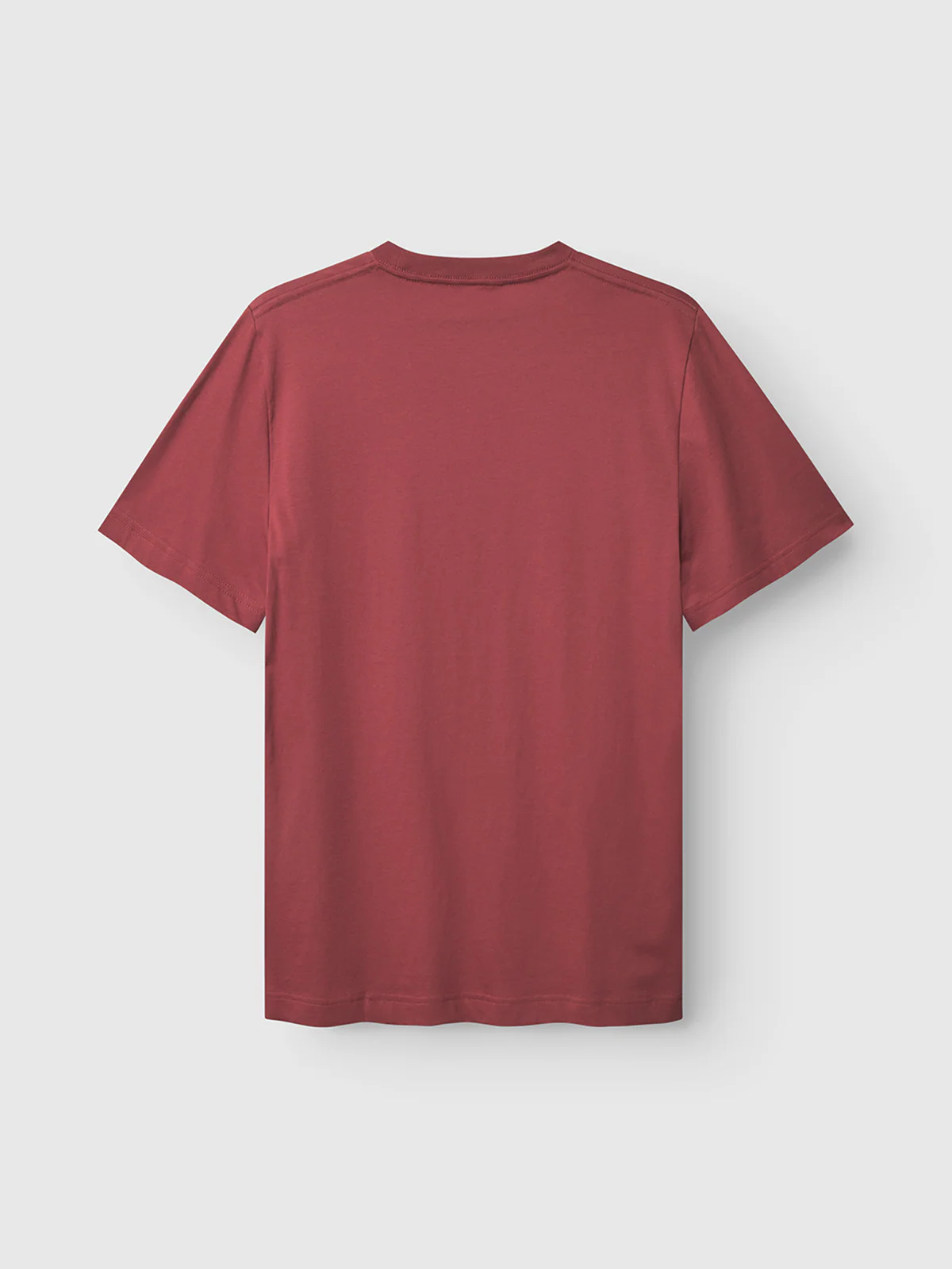 GABdune Logo GOTS SS T-Shirt - Red Russet - Image 12