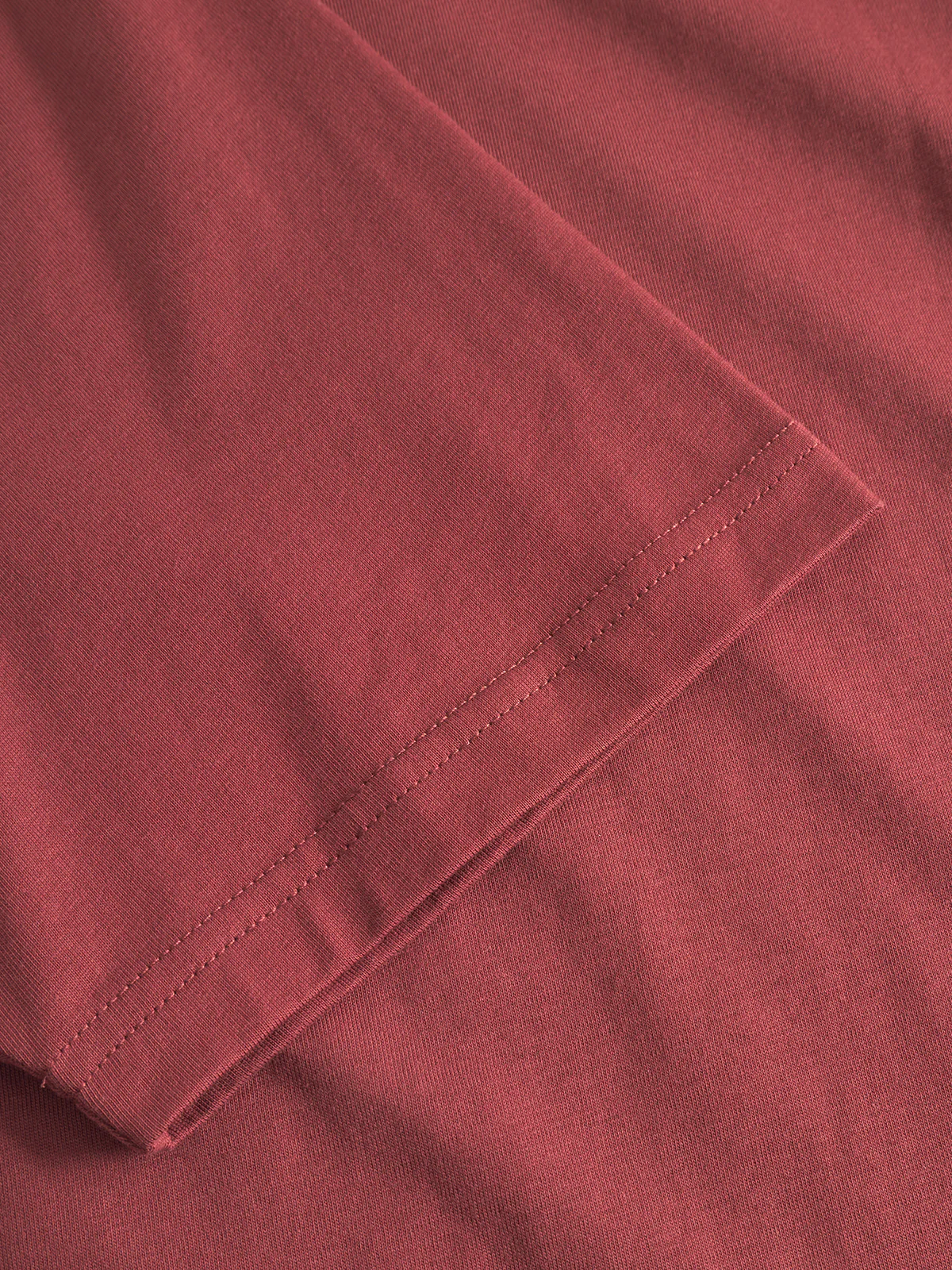 GABdune Logo GOTS SS T-Shirt - Red Russet - Image 9