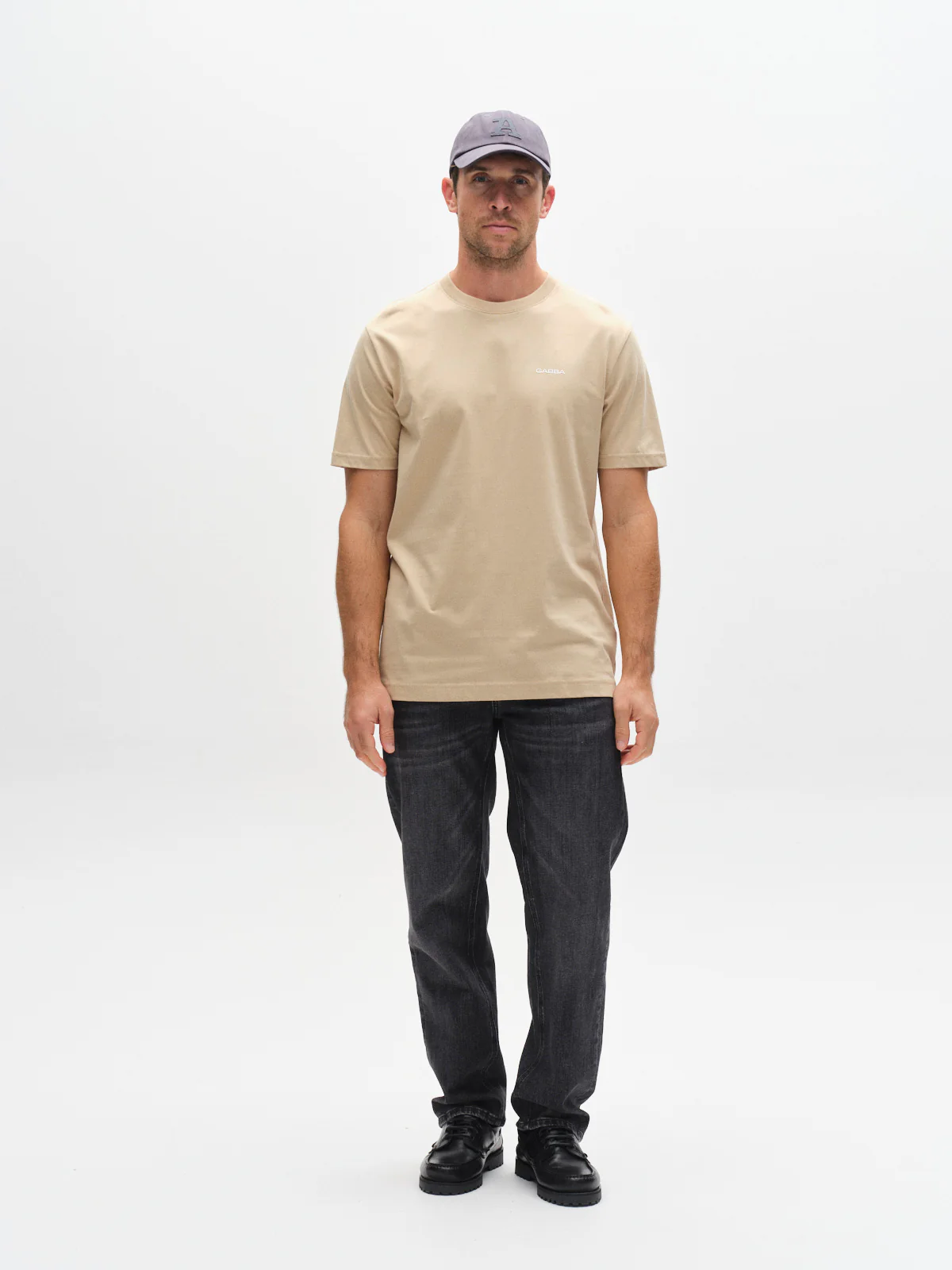GABdune Logo GOTS SS T-Shirt - Safari - Image 17