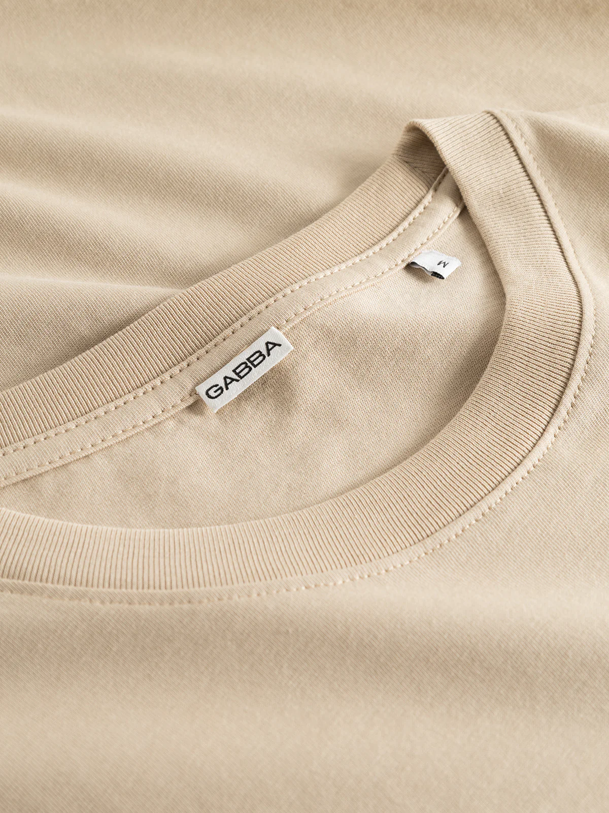 GABdune Logo GOTS SS T-Shirt - Safari - Image 5