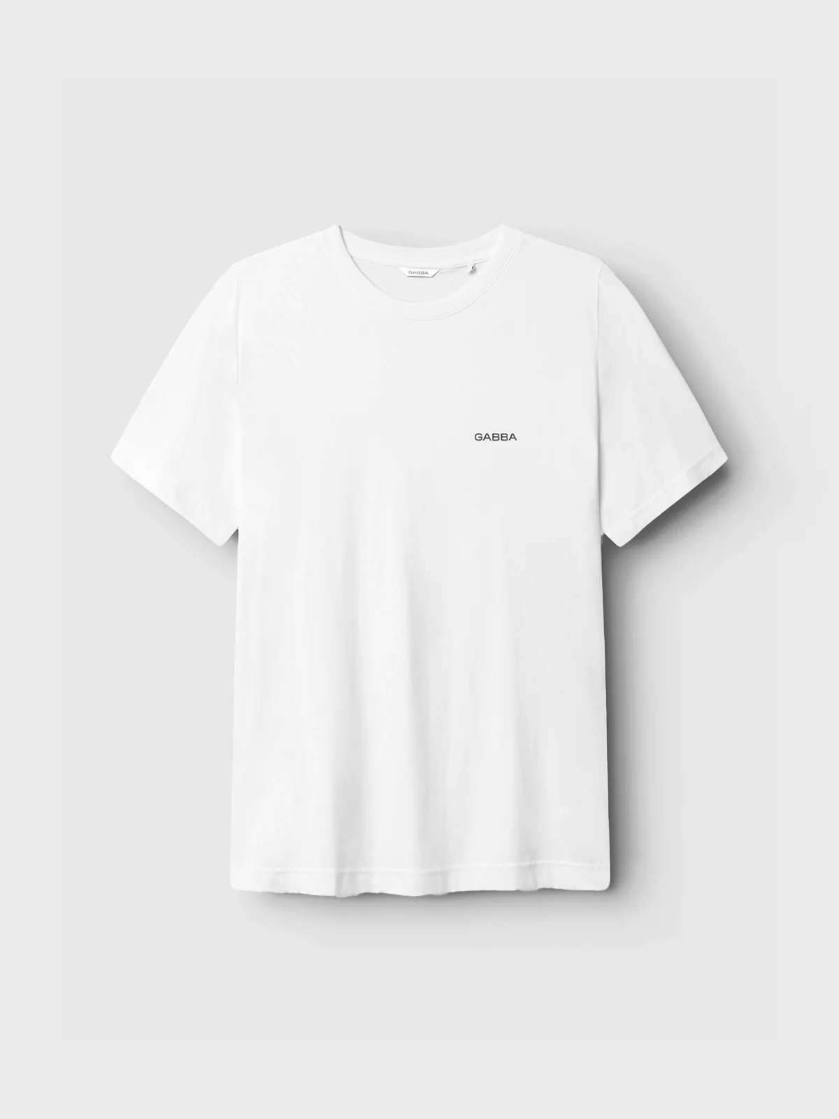 GABdune Logo GOTS SS T-Shirt - White