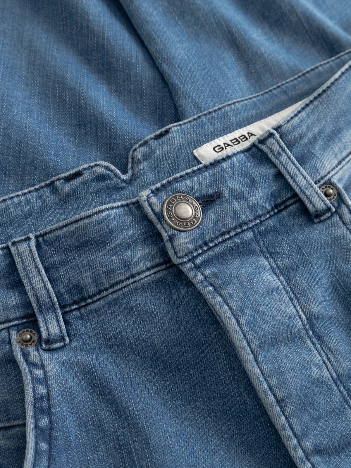 GABalex Dhera Cropped Jeans - Lt. Blue Denim - Image 5