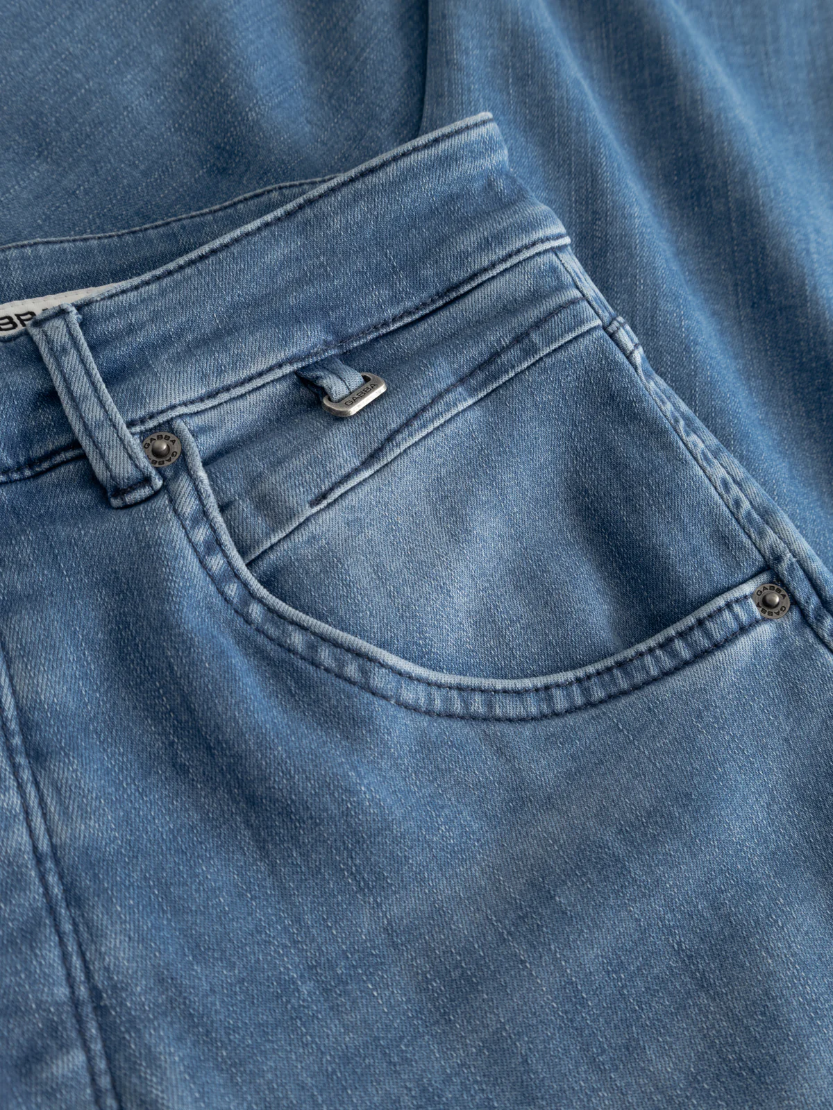 GABalex Dhera Cropped Jeans - Lt. Blue Denim - Image 6