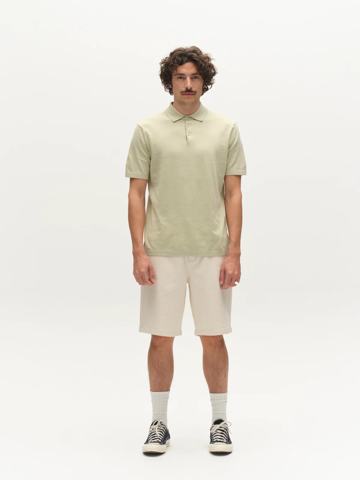 GABbenson New Cot SS Knit - Alfa Green - Image 2