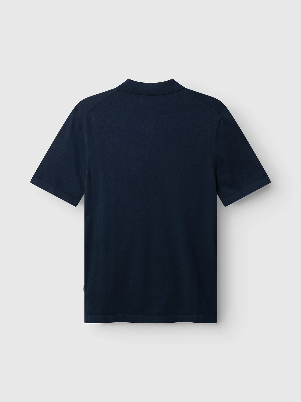 GABbenson New Cot SS Knit - Navy Mel. - Image 3