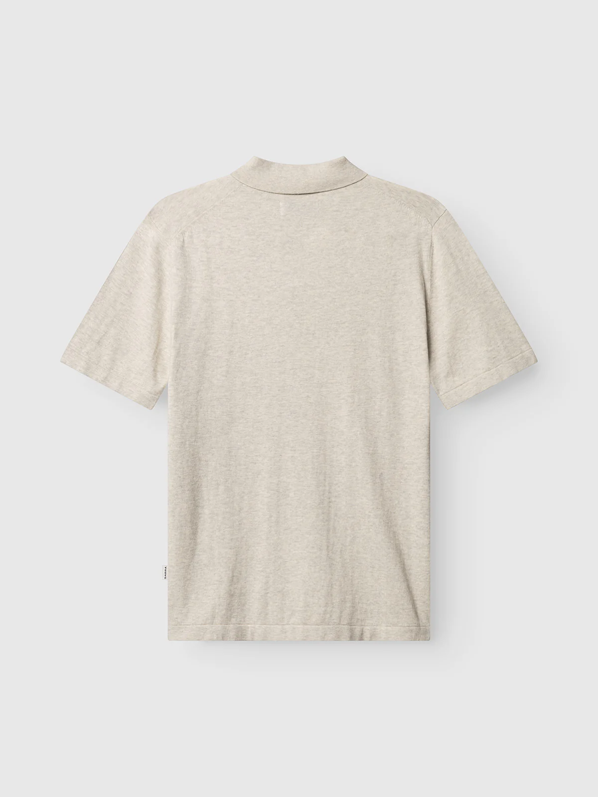 GABbenson New Cot SS Knit - Sand Mel. - Image 3