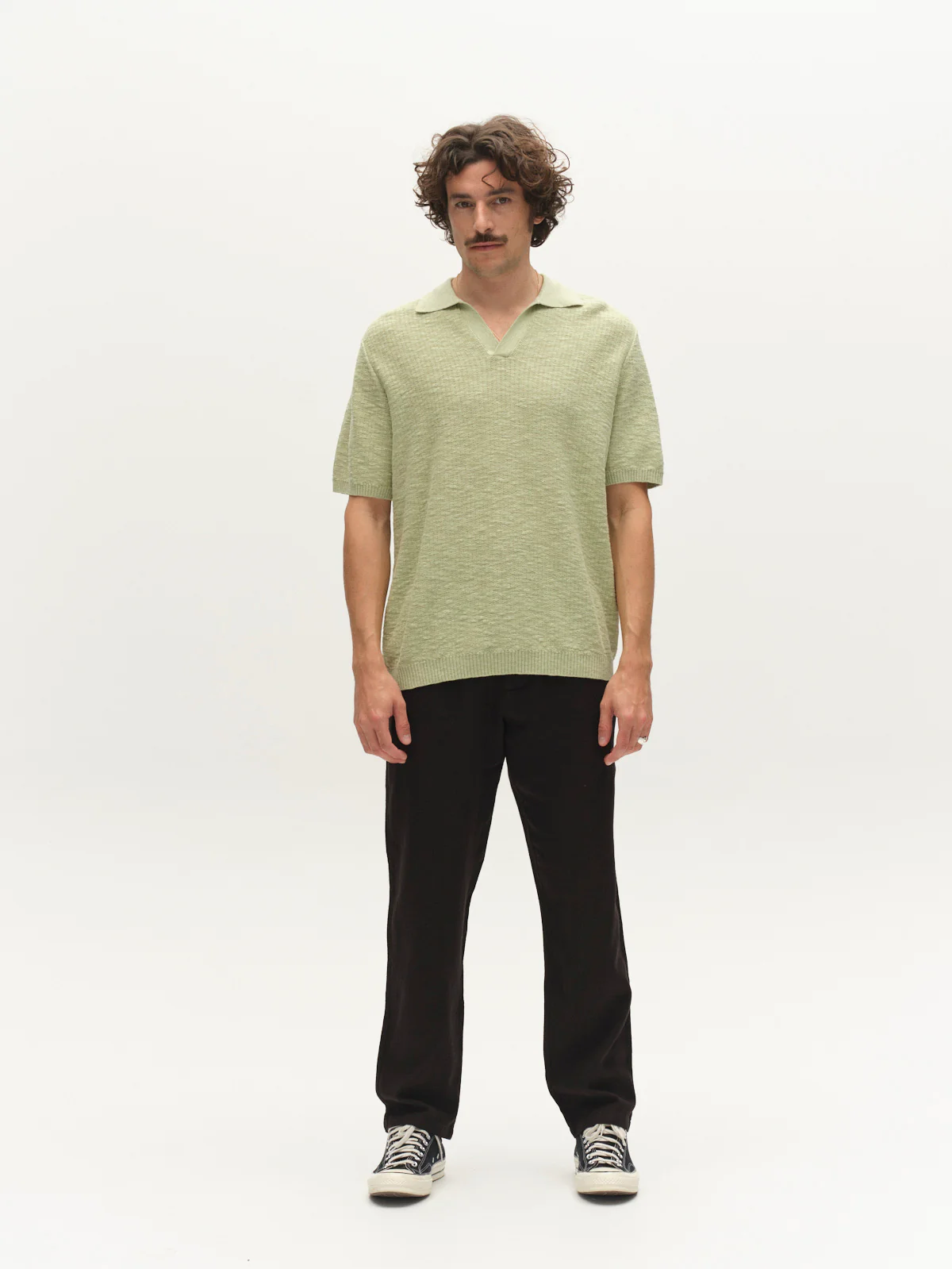 GABcross Alto SS Knit - Alfa Green - Image 2