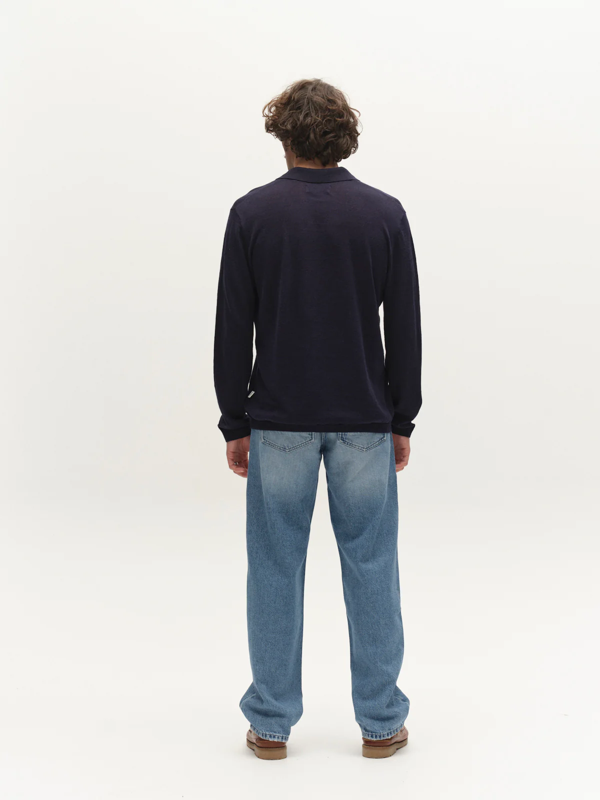 GABcross Dush LS Knit - Navy - Image 4