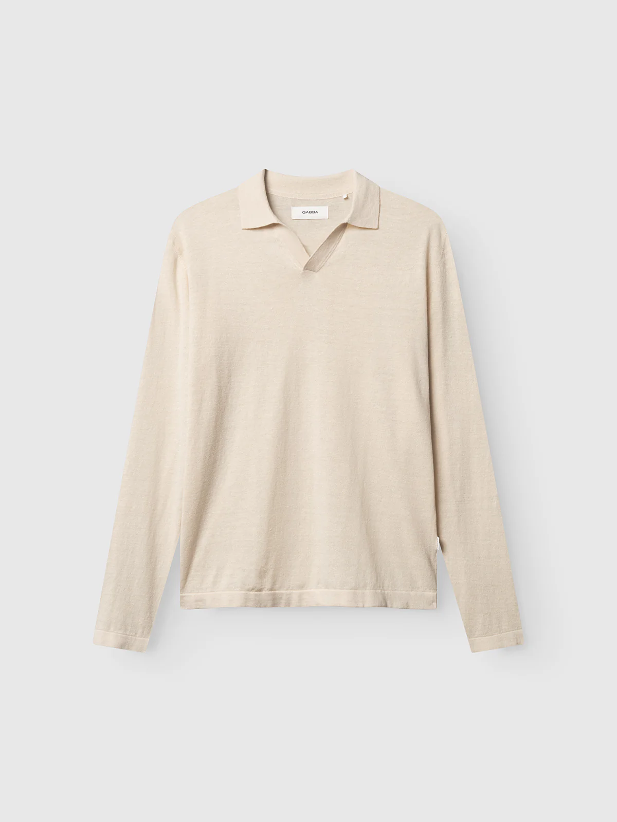 GABcross Dush LS Knit - Sand Mel.