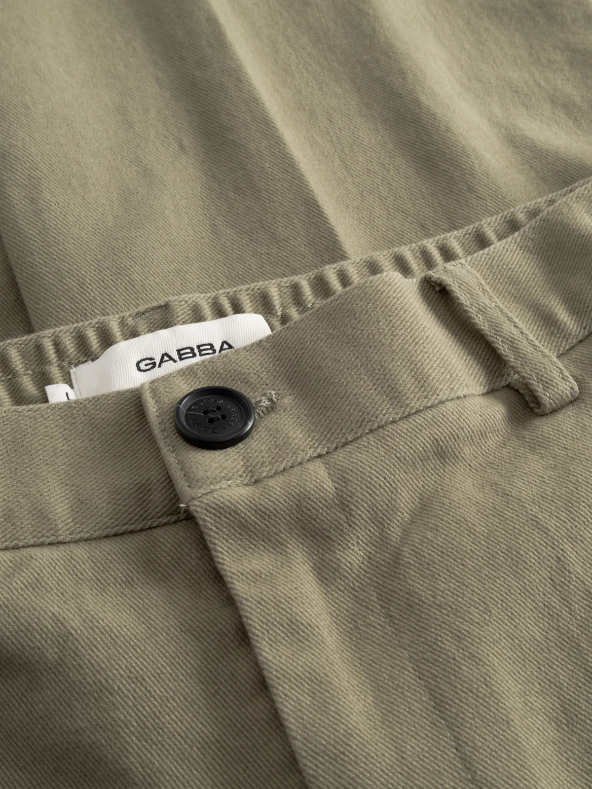 GABdenver Elastic Twill Pant - Green - Image 3