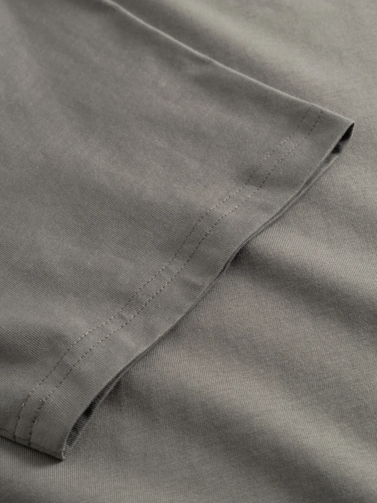 GABdune Logo GOTS SS T-Shirt - Castor Gray - Image 14