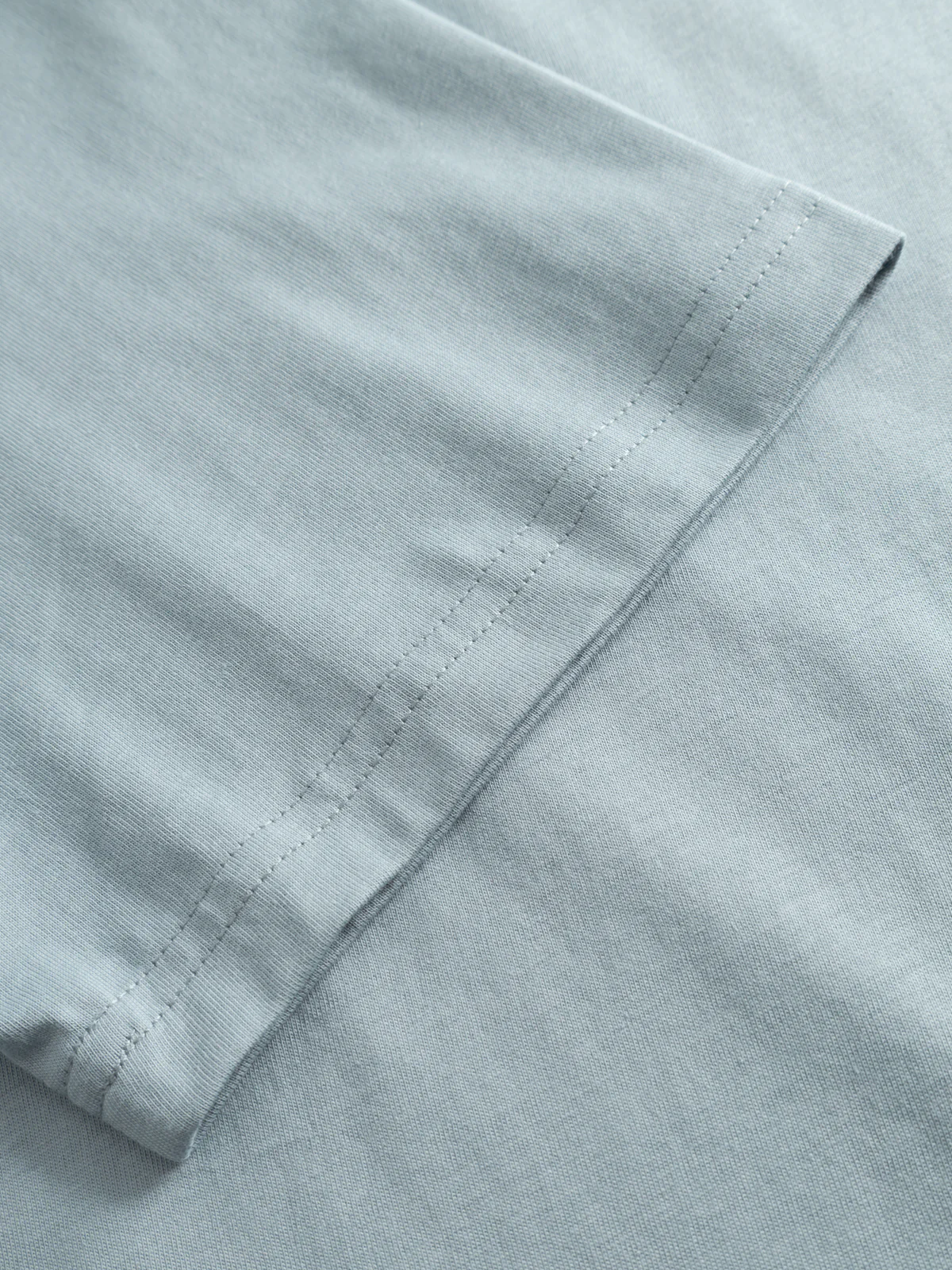 GABdune Logo GOTS SS T-Shirt - Light Blue - Image 11