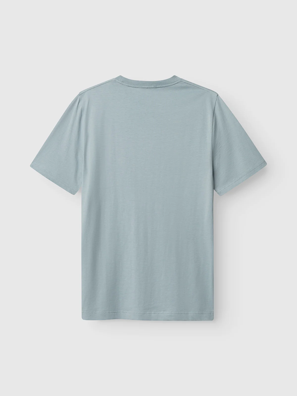 GABdune Logo GOTS SS T-Shirt - Light Blue - Image 3