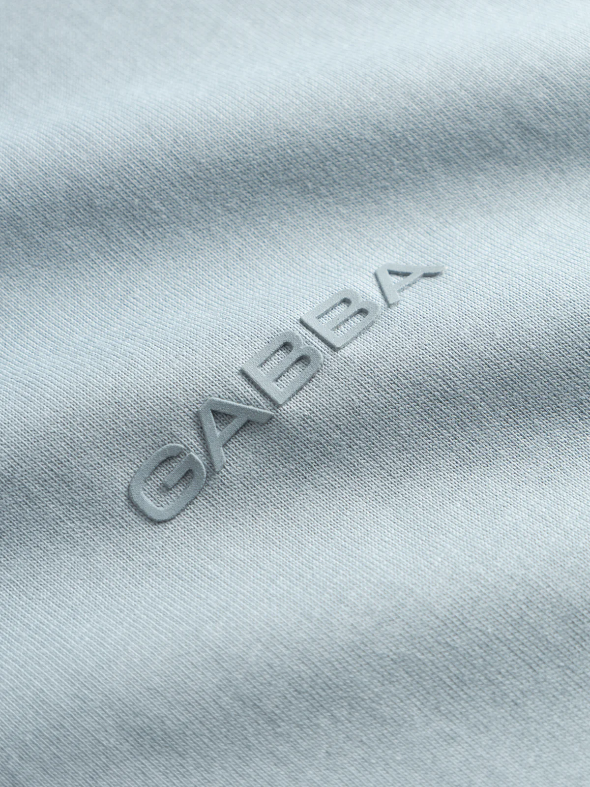 GABdune Logo GOTS SS T-Shirt - Light Blue - Image 6