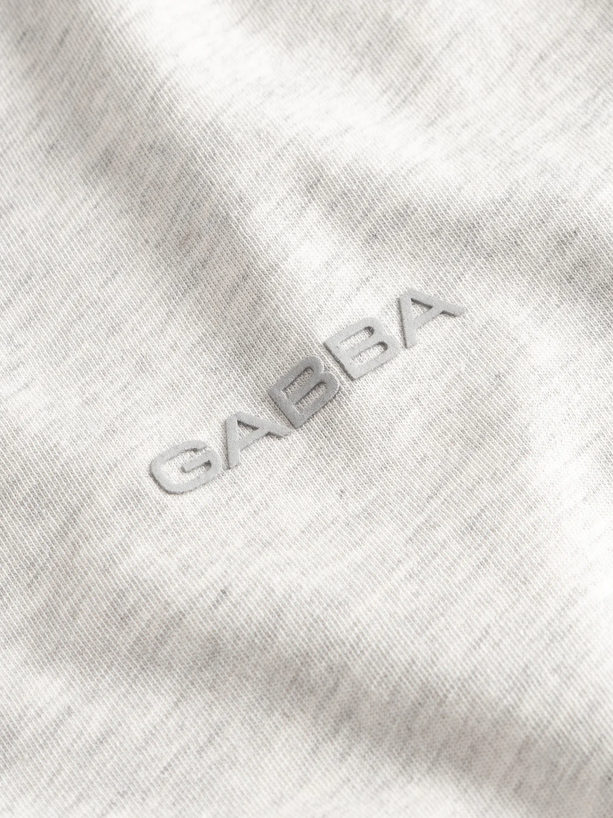 GABdune Melange New SS T-Shirt - Lt. Grey Mel - Image 6