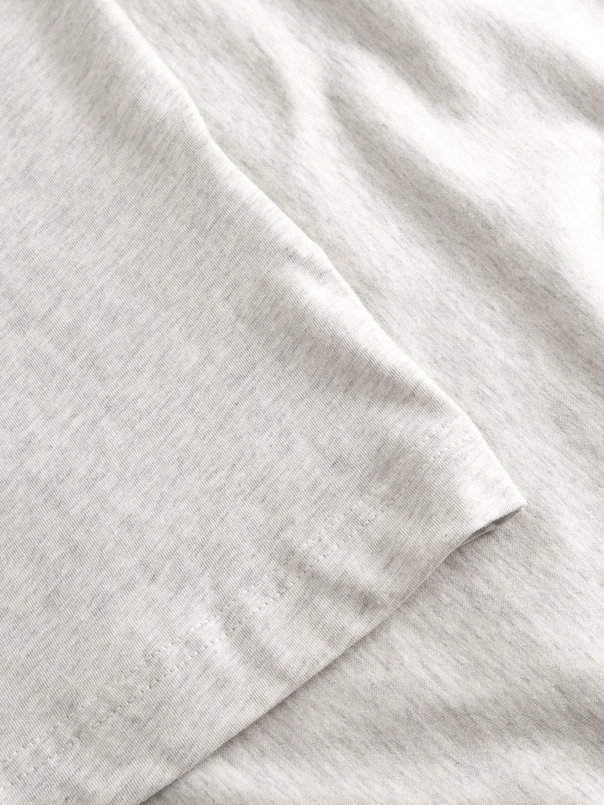 GABdune Melange New SS T-Shirt - Lt. Grey Mel - Image 7