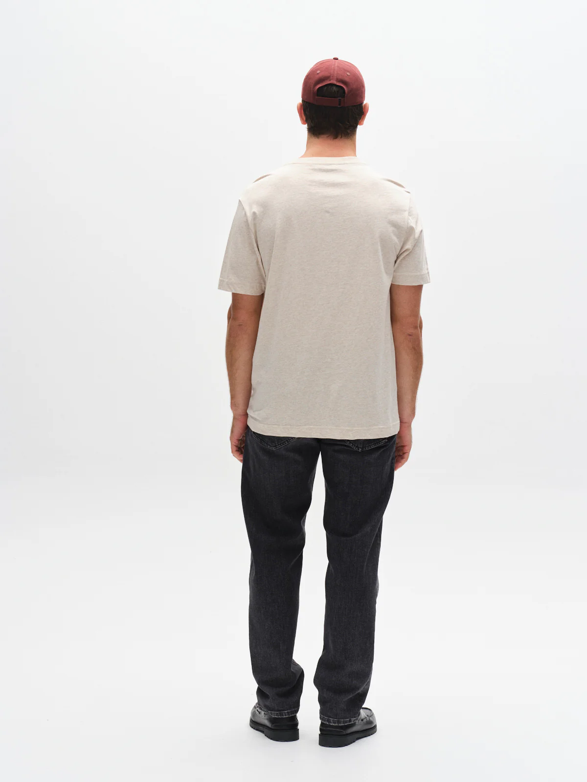 GABdune Melange New SS T-Shirt - Sand Mel. - Image 16