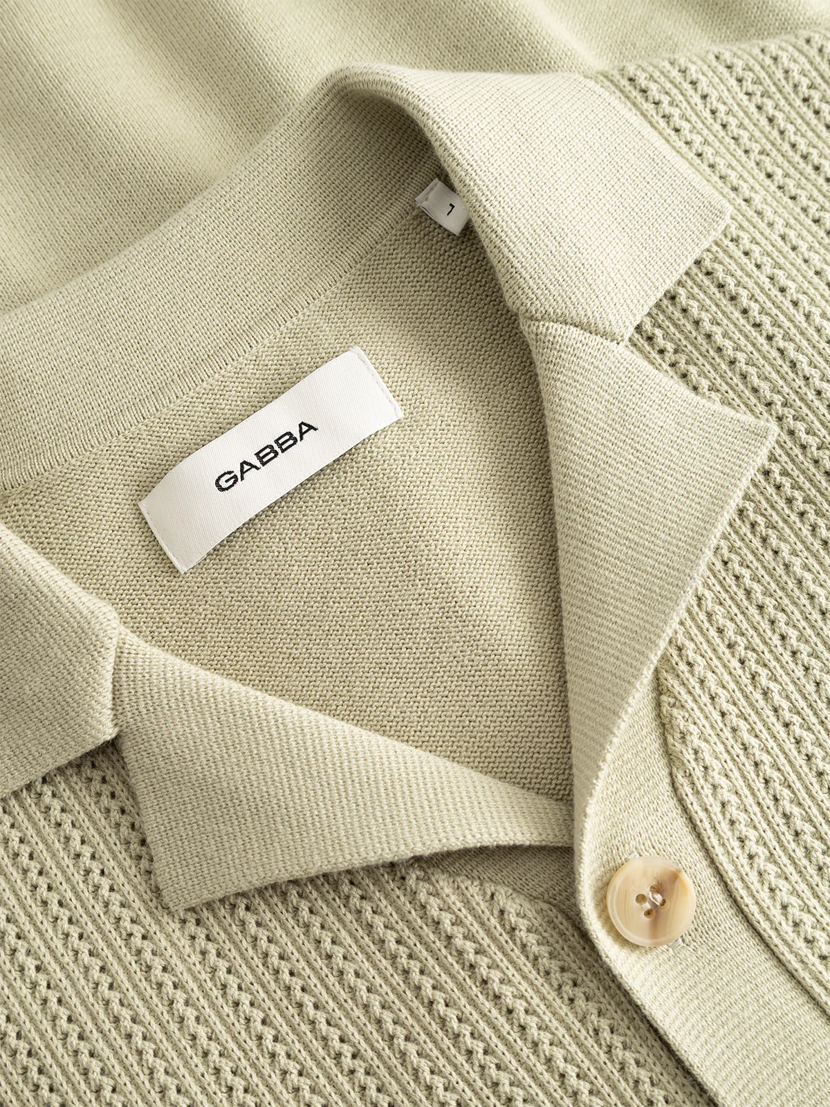 GABgeno Resort Bride SS Knit - Light Green - Image 4