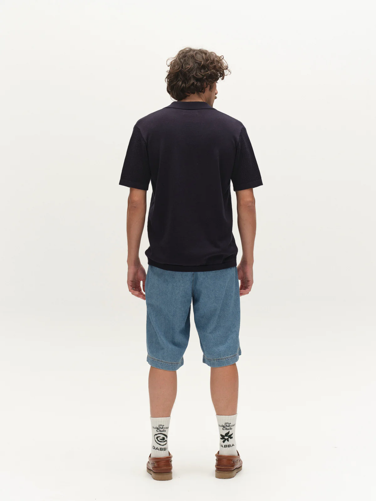 GABgeno Resort Bride SS Knit - Navy - Image 4