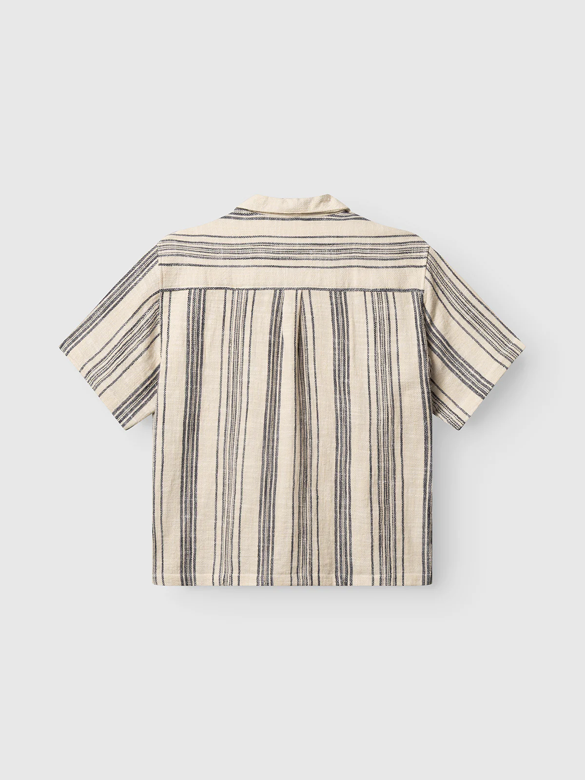 GABjens Over Resort Riga SS Shirt - Navy Stripe - Image 5