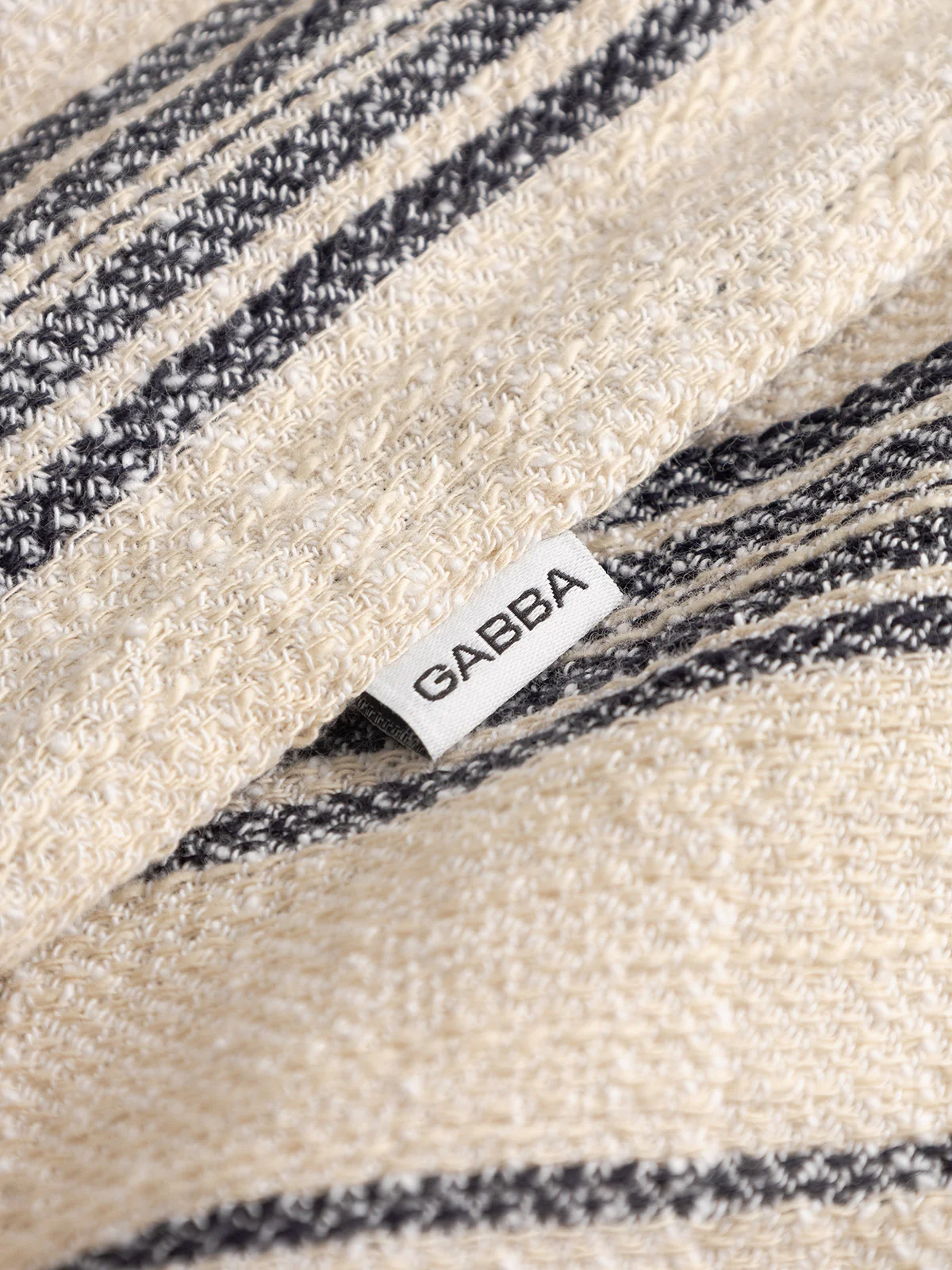 GABjens Over Resort Riga SS Shirt - Navy Stripe - Image 9