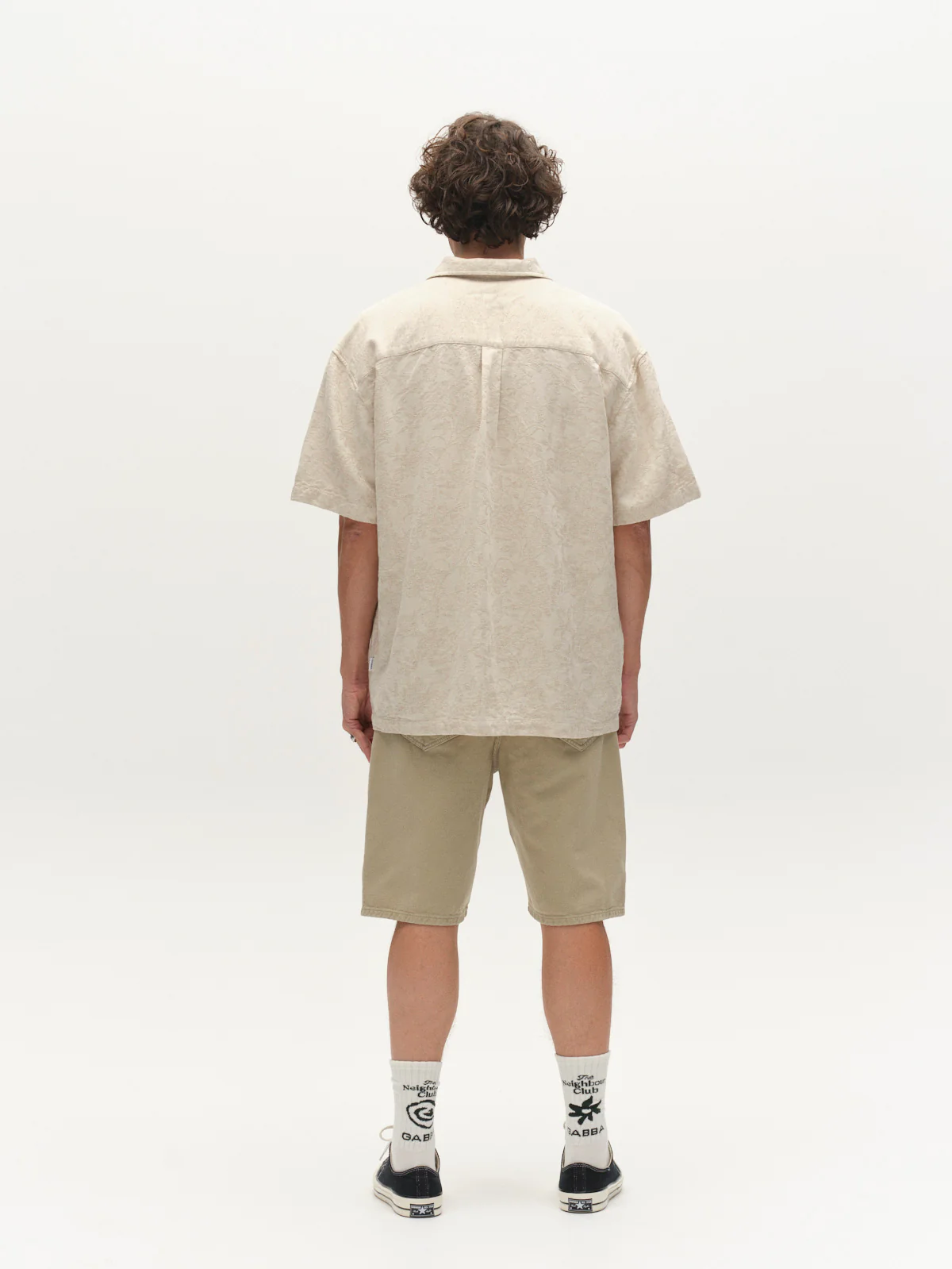 GABjens Over Resort Soft SS Shirt - Ecru - Image 12