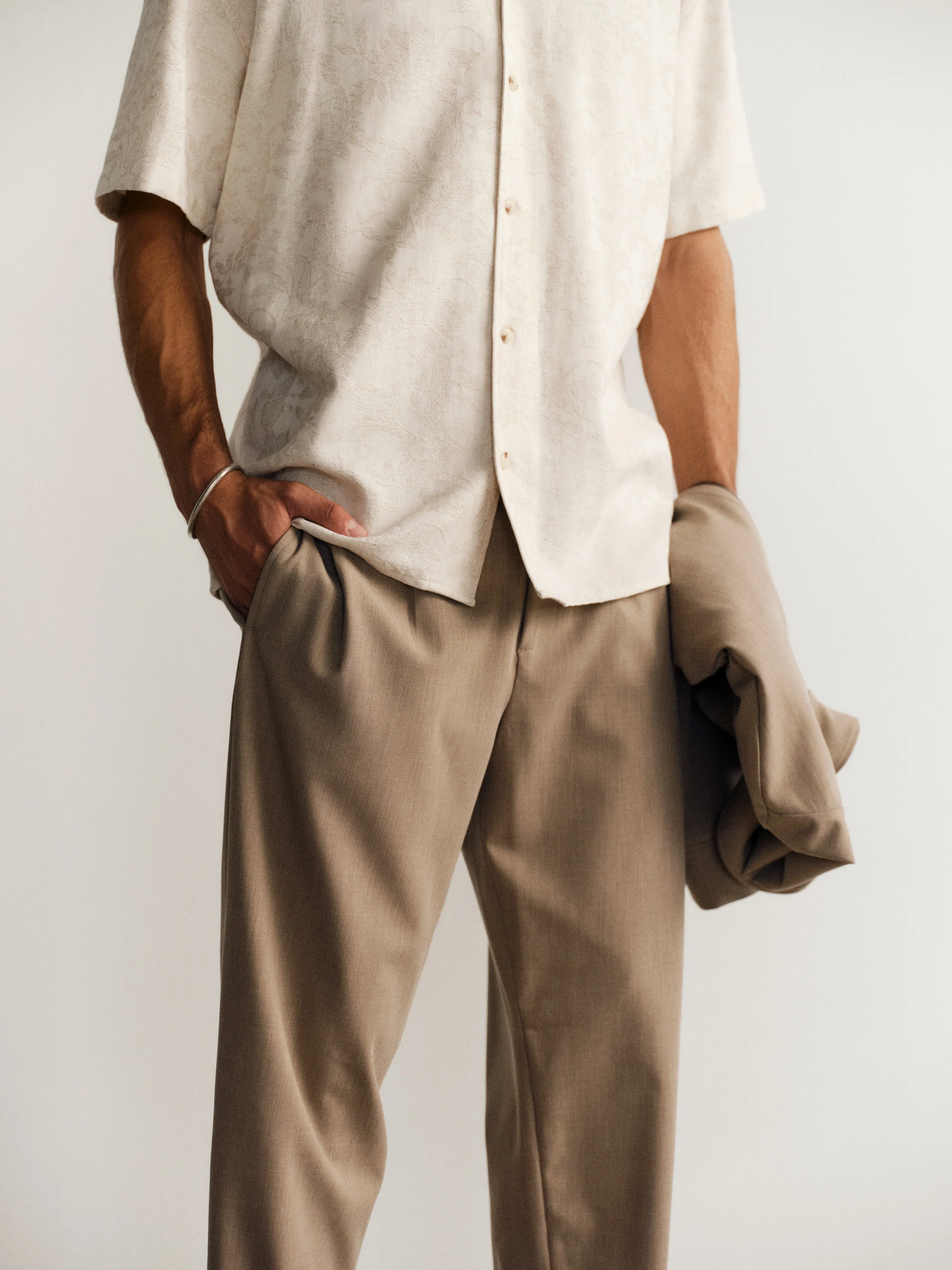 GABjens Over Resort Soft SS Shirt - Ecru - Image 14