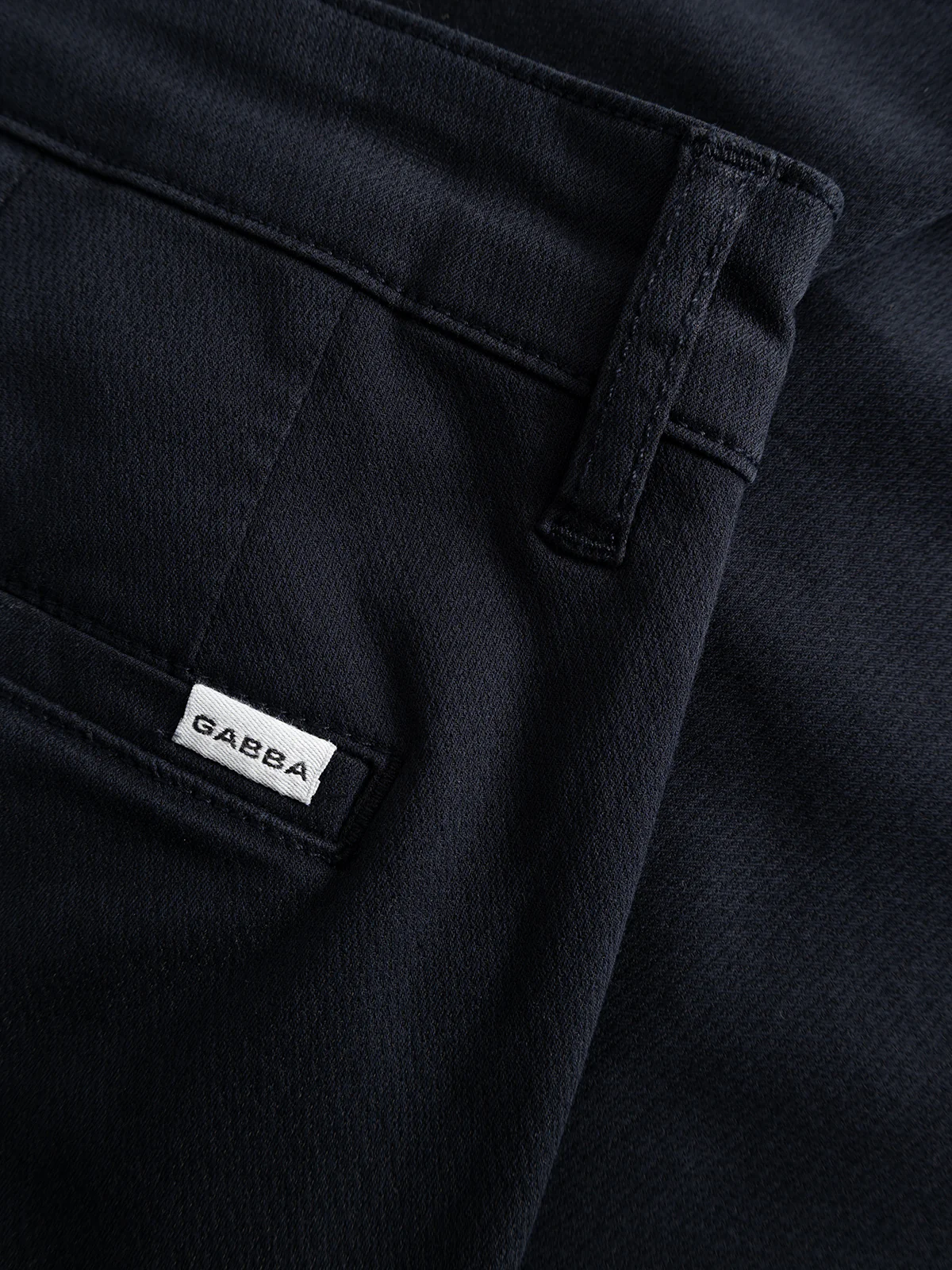 GABjoe Nopleats Dale Pant - Blue Black - Image 7