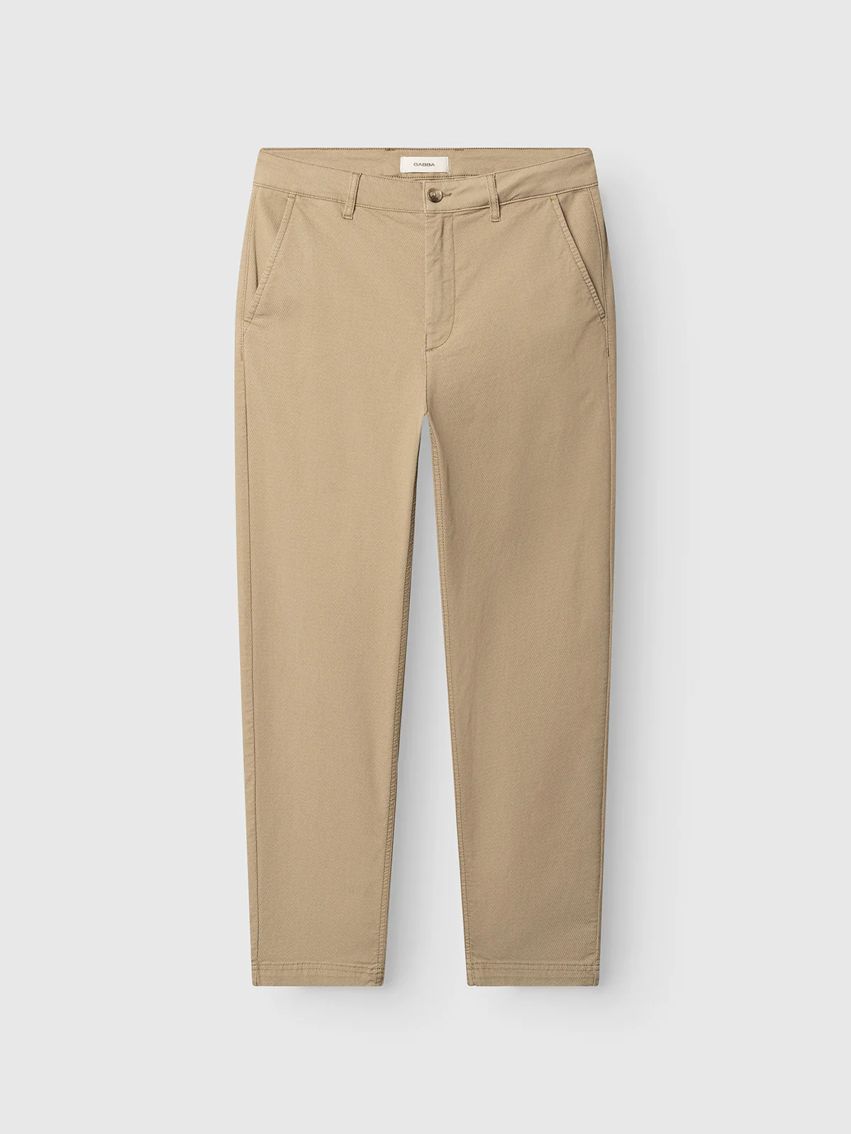 GABjoe Nopleats Dale Pant - Sand