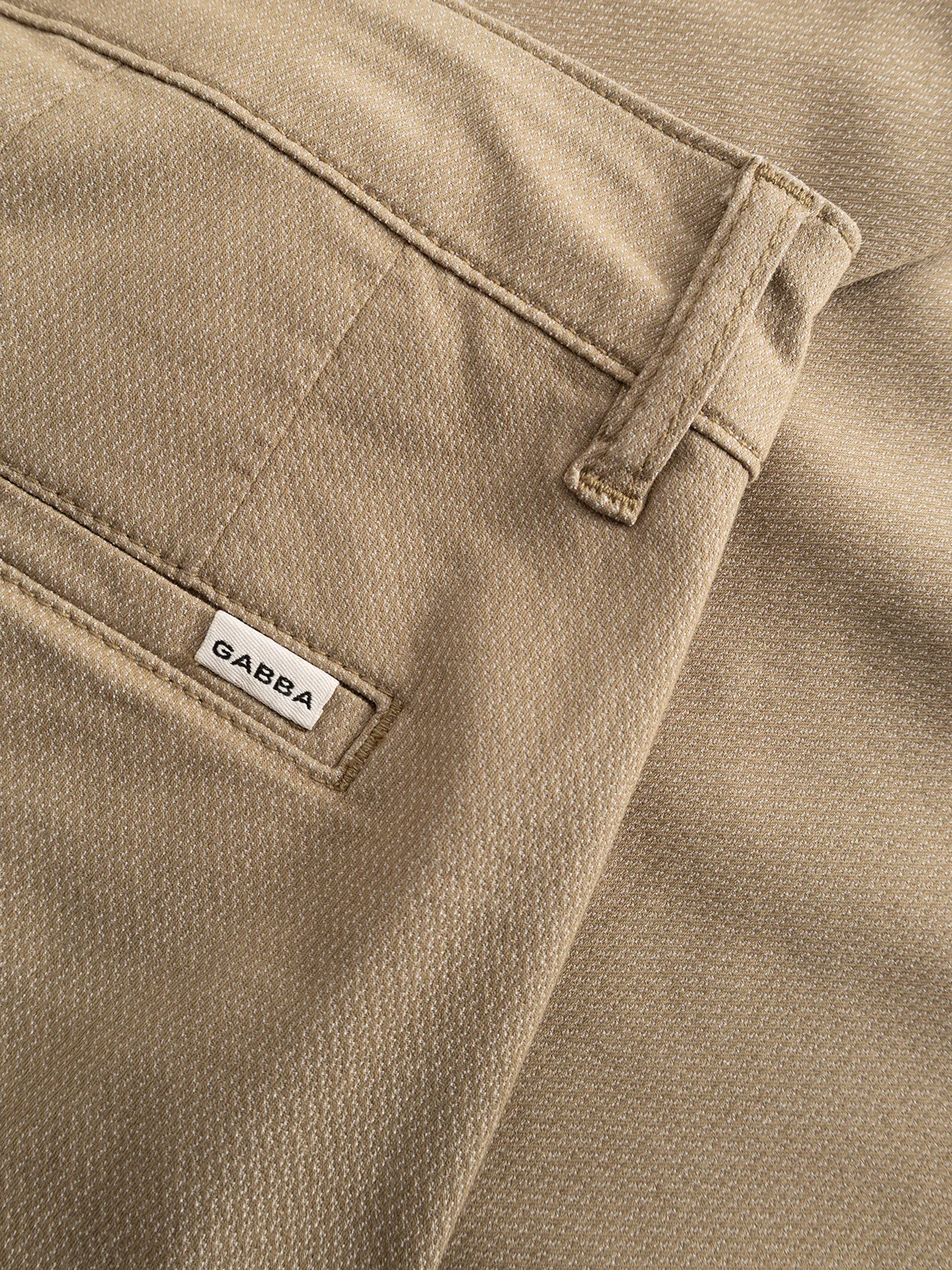 GABjoe Nopleats Dale Pant - Sand - Image 7