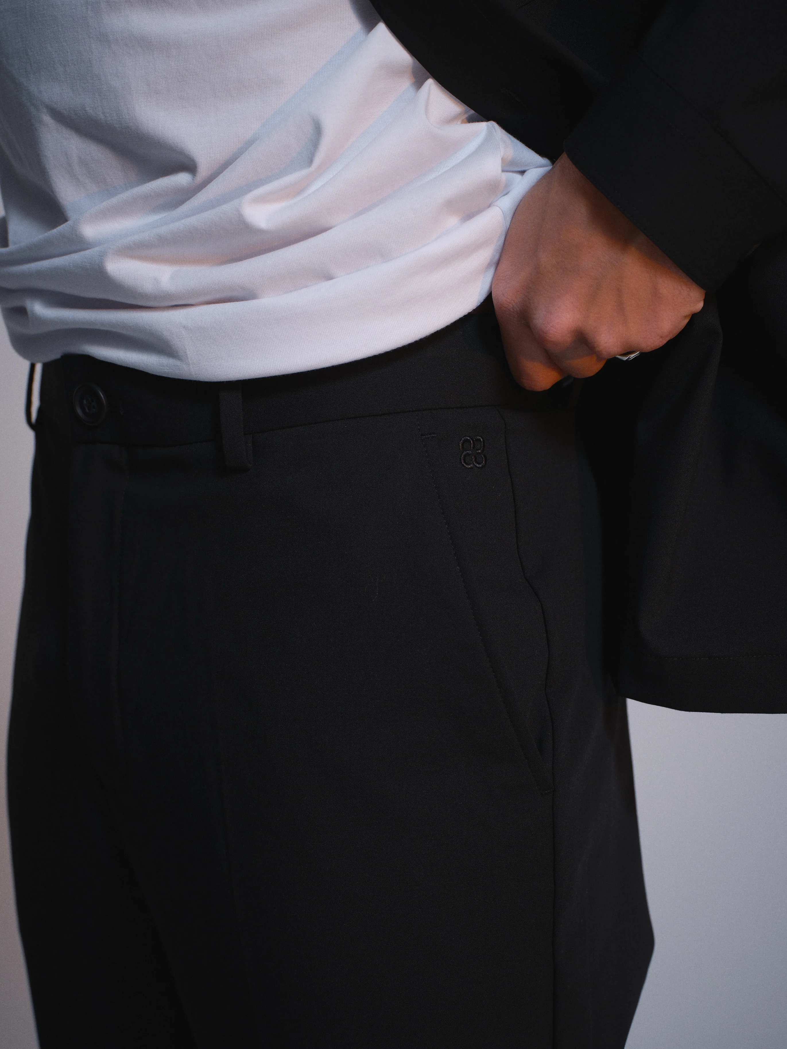 GABjoe Tailor Dressy Pant - Black - Image 2