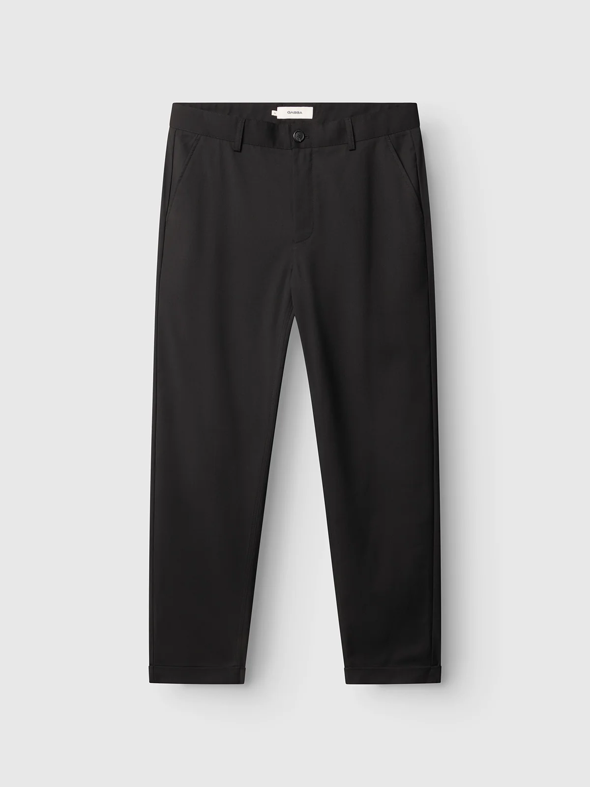 GABjoe Turnup Fin Pant - Black - Image 12