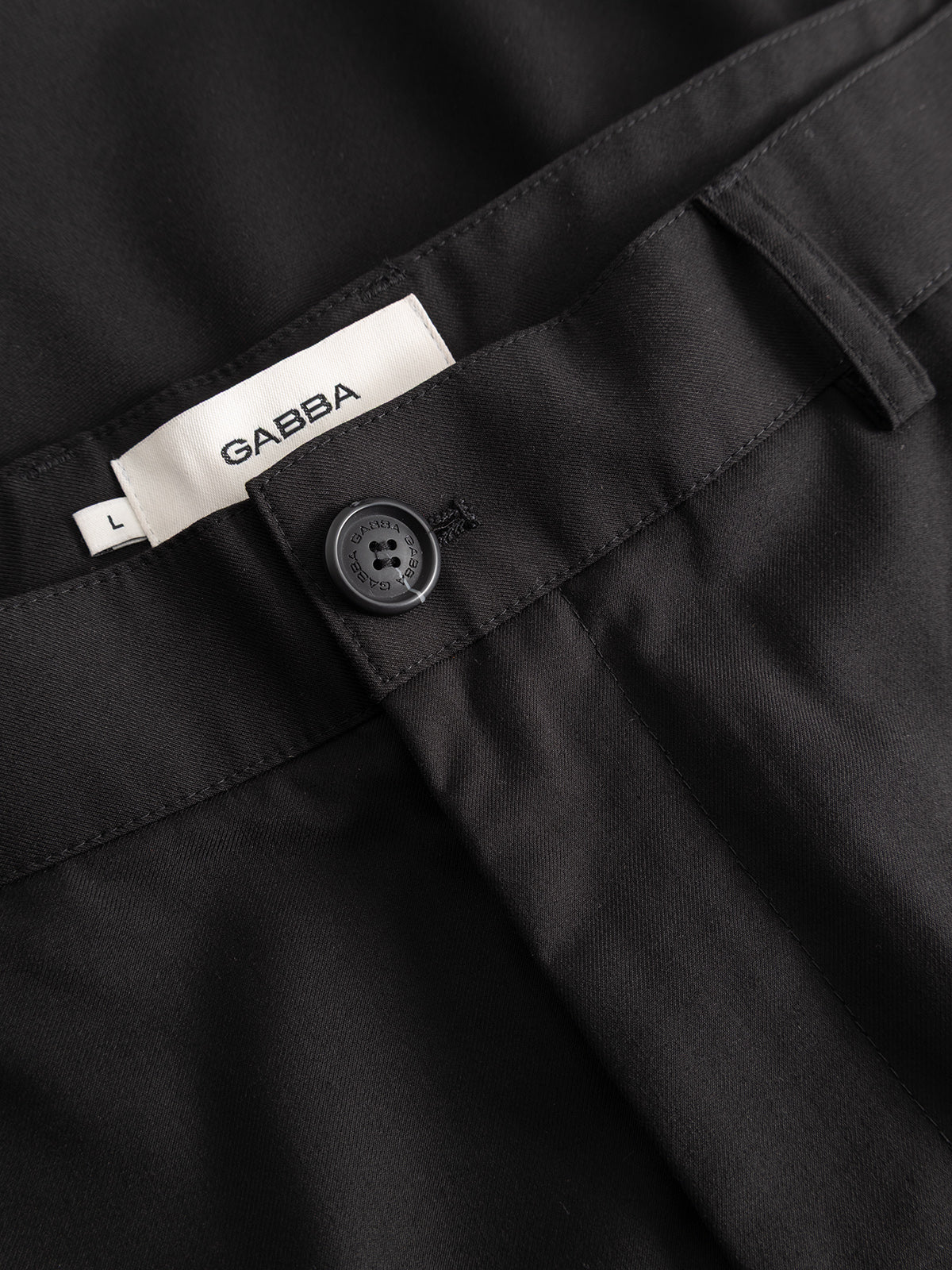 GABjoe Turnup Fin Pant - Black - Image 16