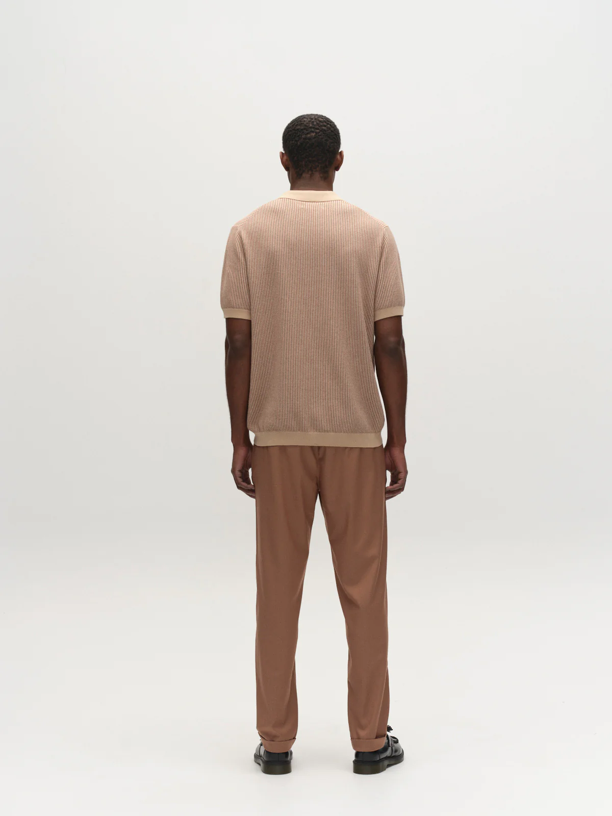 GABjoe Turnup Fin Pant - Sand - Image 11